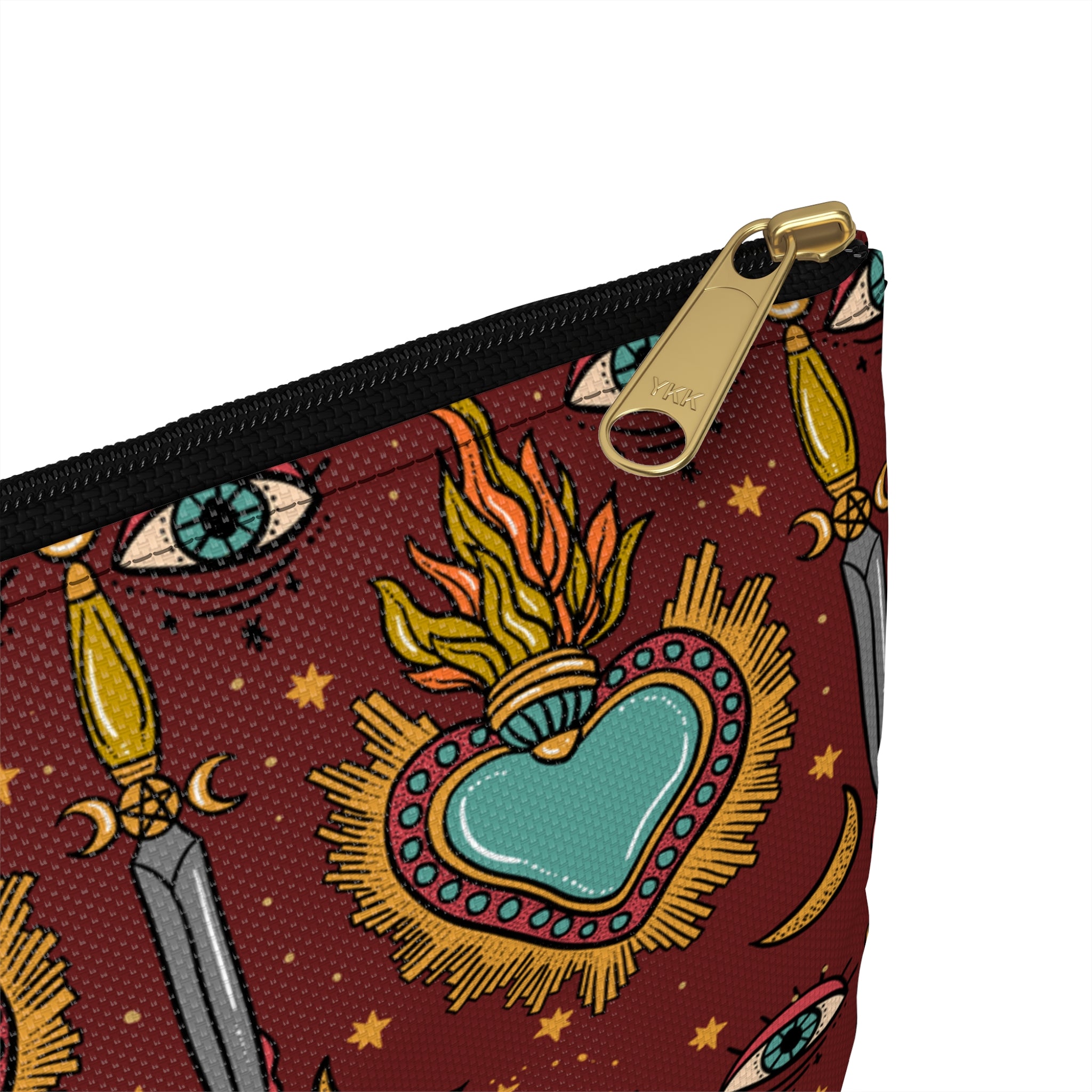 SACRED HEART // COSMETIC ZIP POUCH