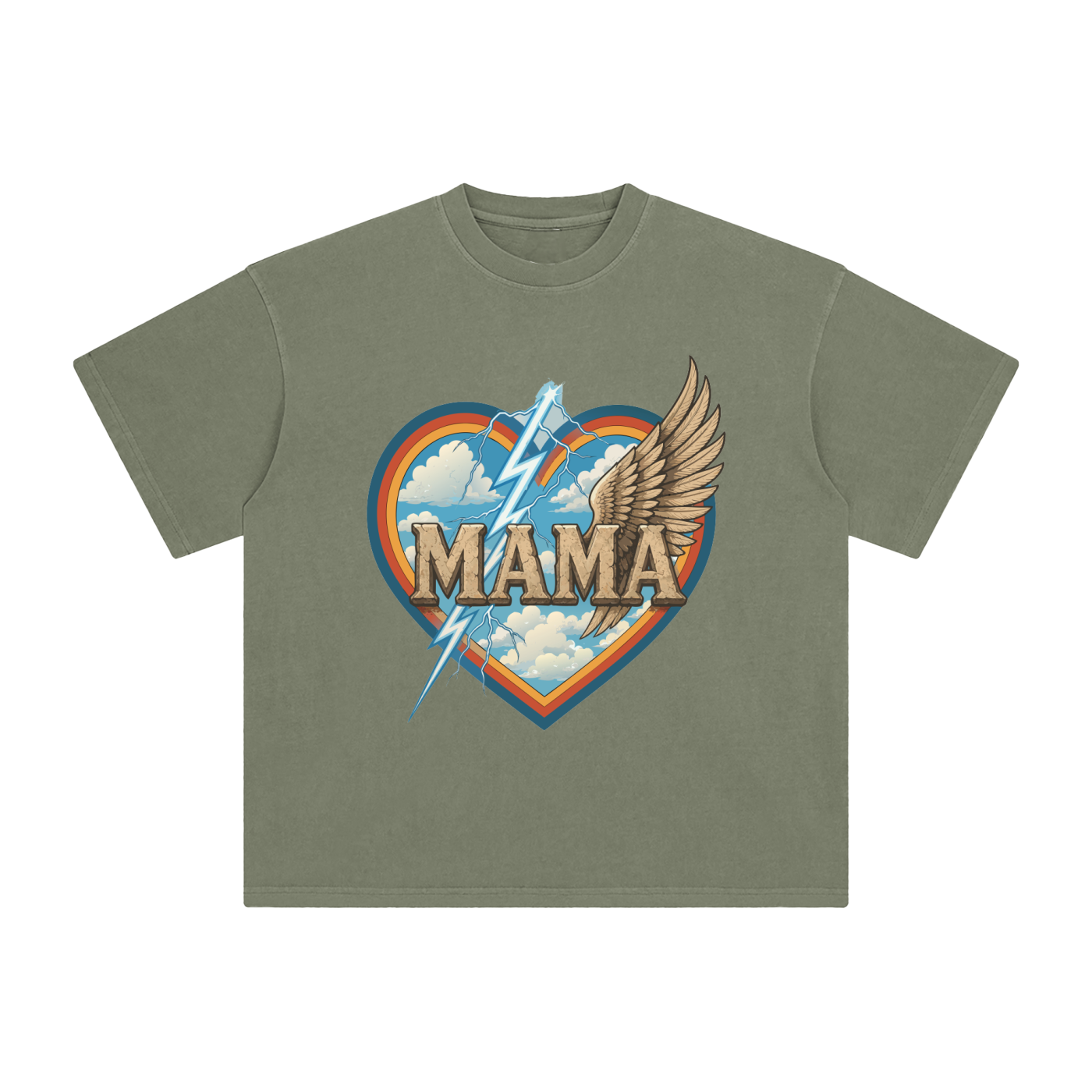 Enzyme Washed T-Shirt