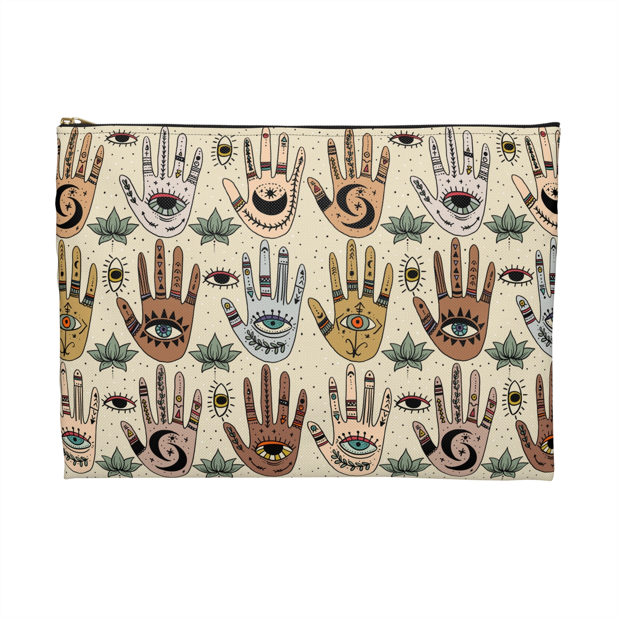 HELPING HANDS // COSMETIC ZIP POUCH