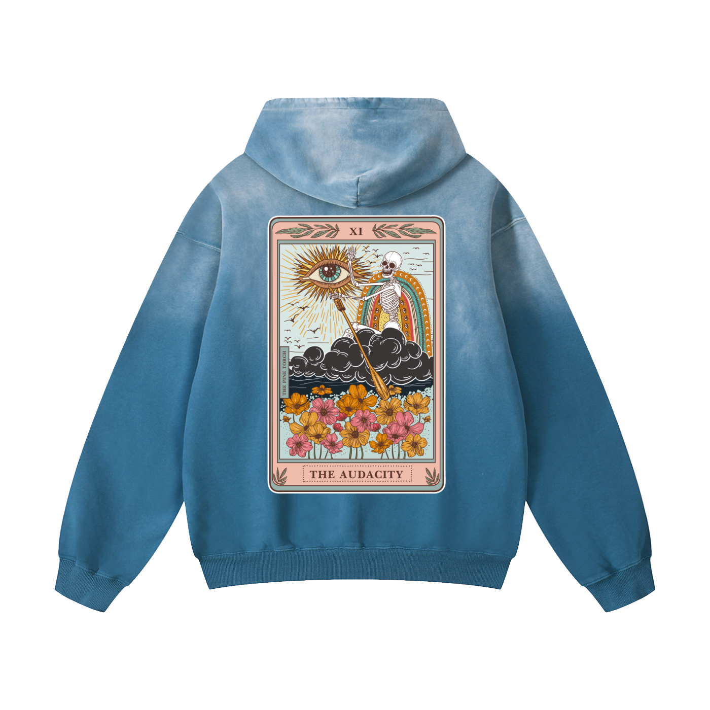 The Audacity // Heavyweight Sunfade Oversized Hoodie