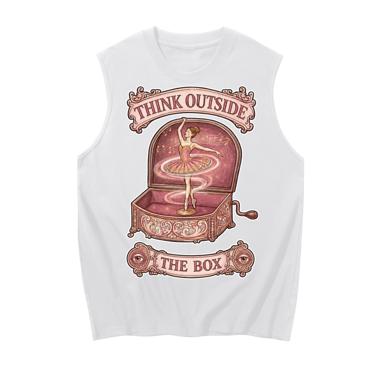 Think Outside the Box // Unisex Boxy Tank