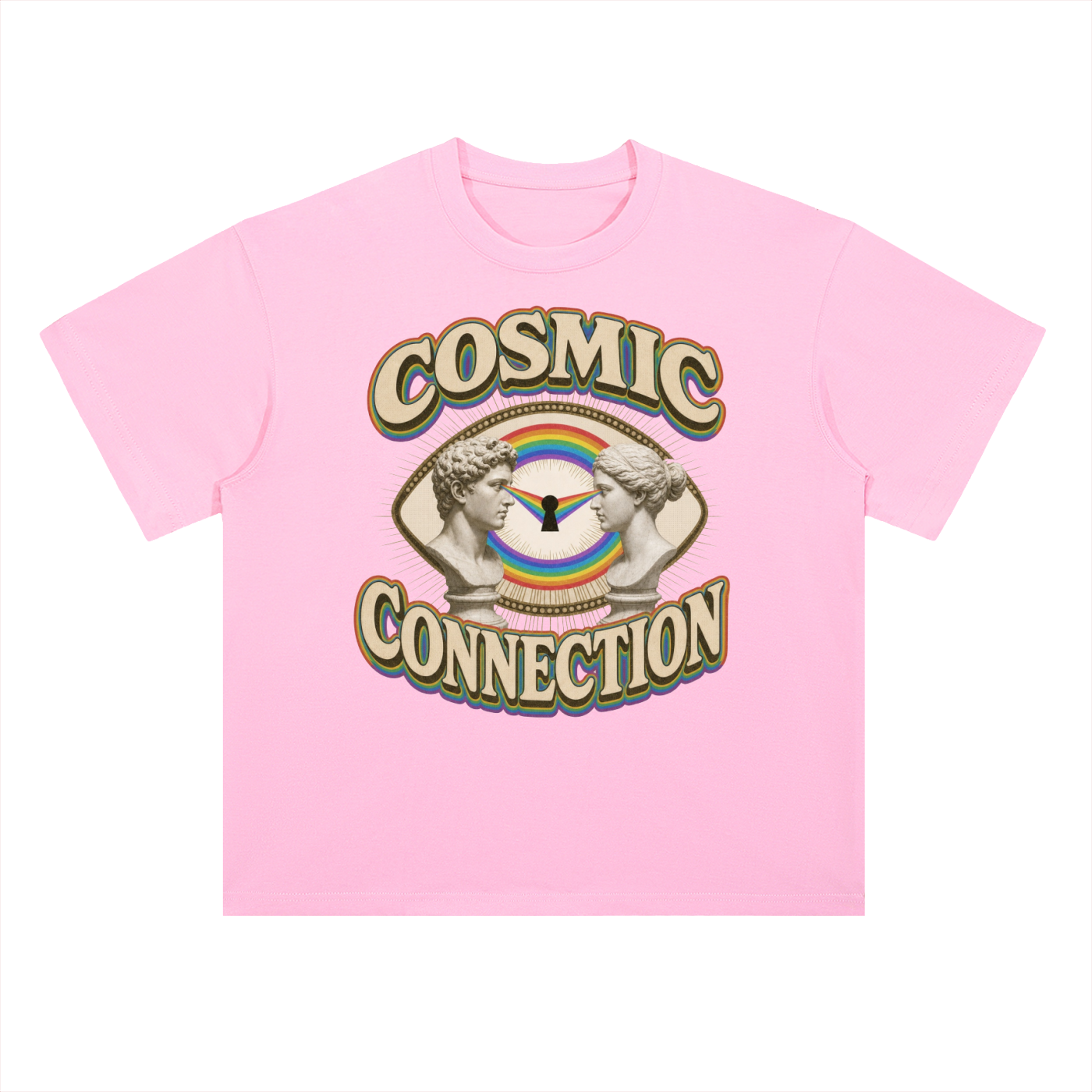 Cosmic Connection // Heavyweight Drop Shoulder Cotton T-Shirt