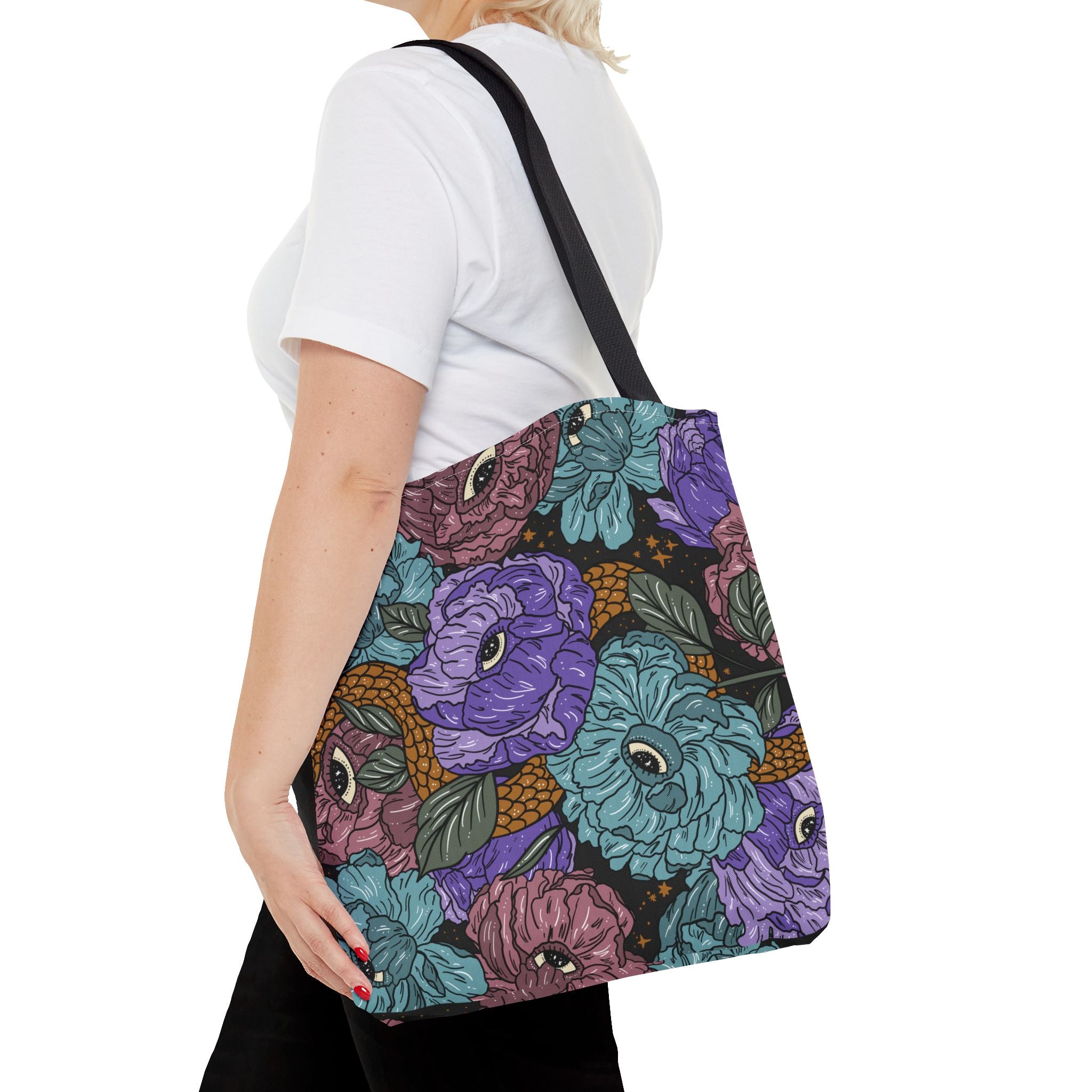 GOTHIC FLORAL // TOTE BAG (3 Sizes)
