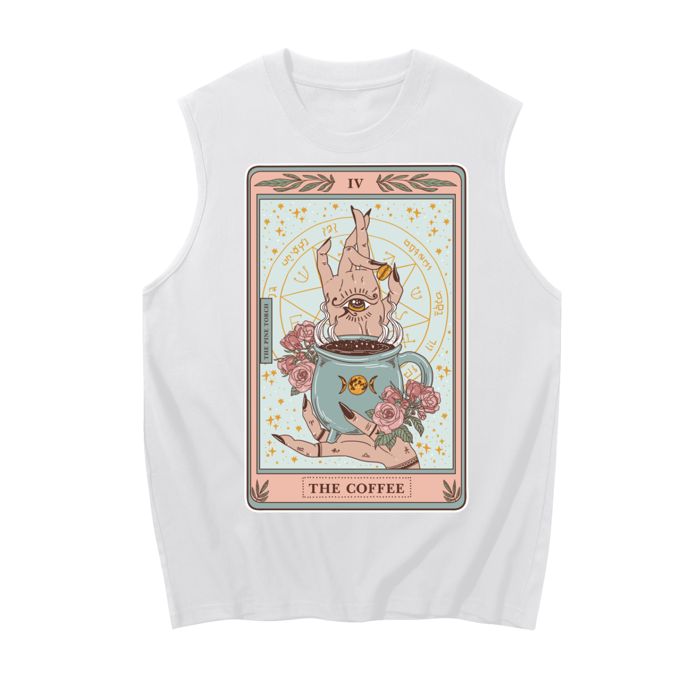 The Coffee // Unisex Boxy Cotton Tank