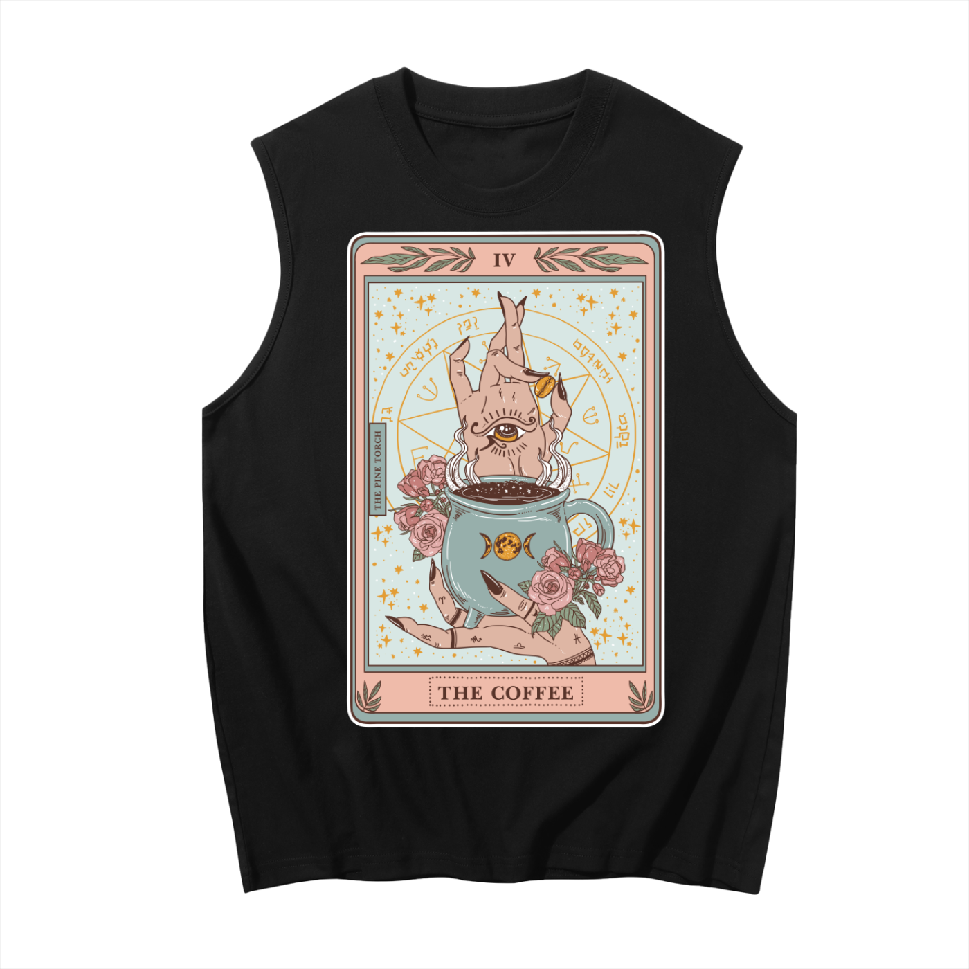 The Coffee // Unisex Boxy Cotton Tank
