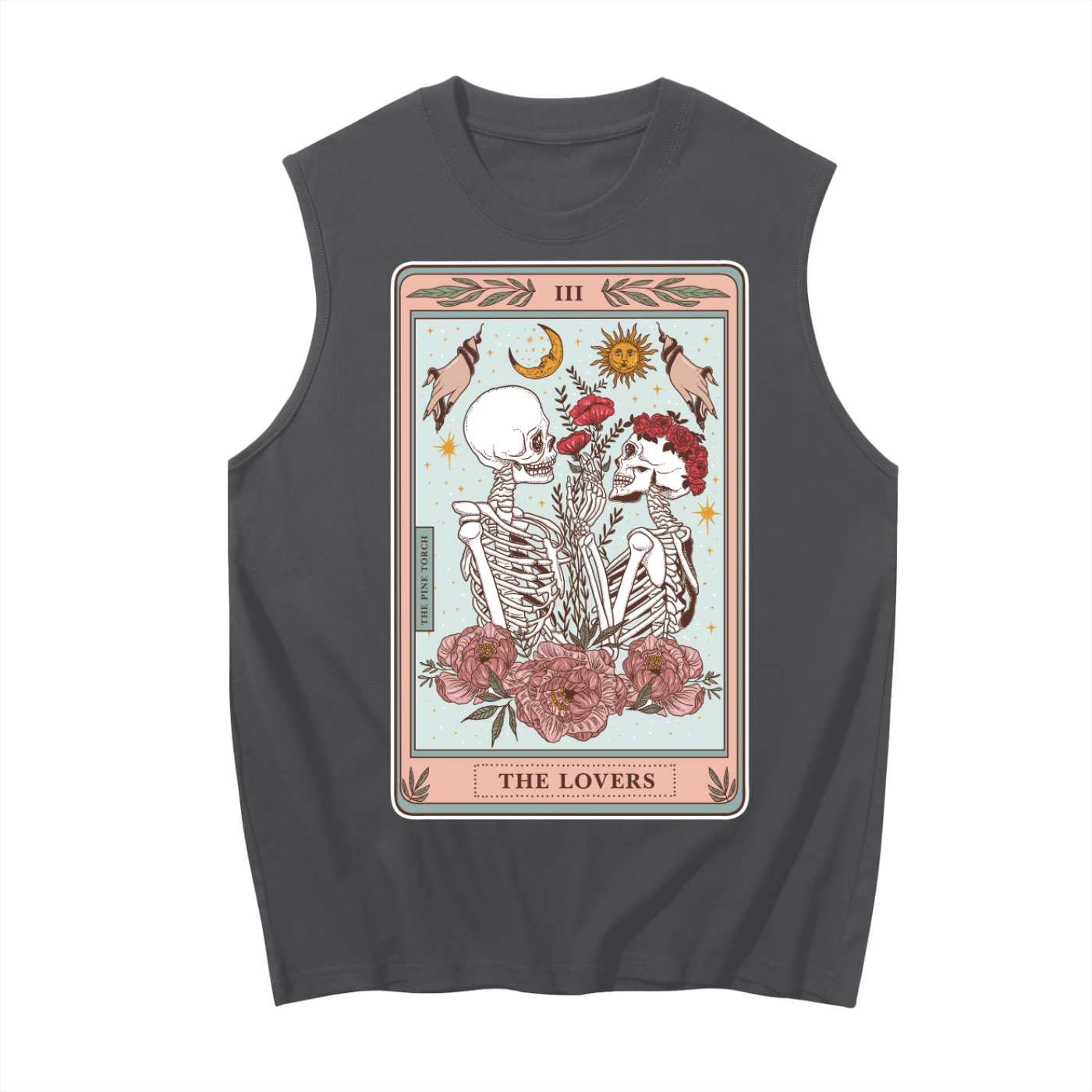 The Lovers // Unisex Boxy Cotton Tank
