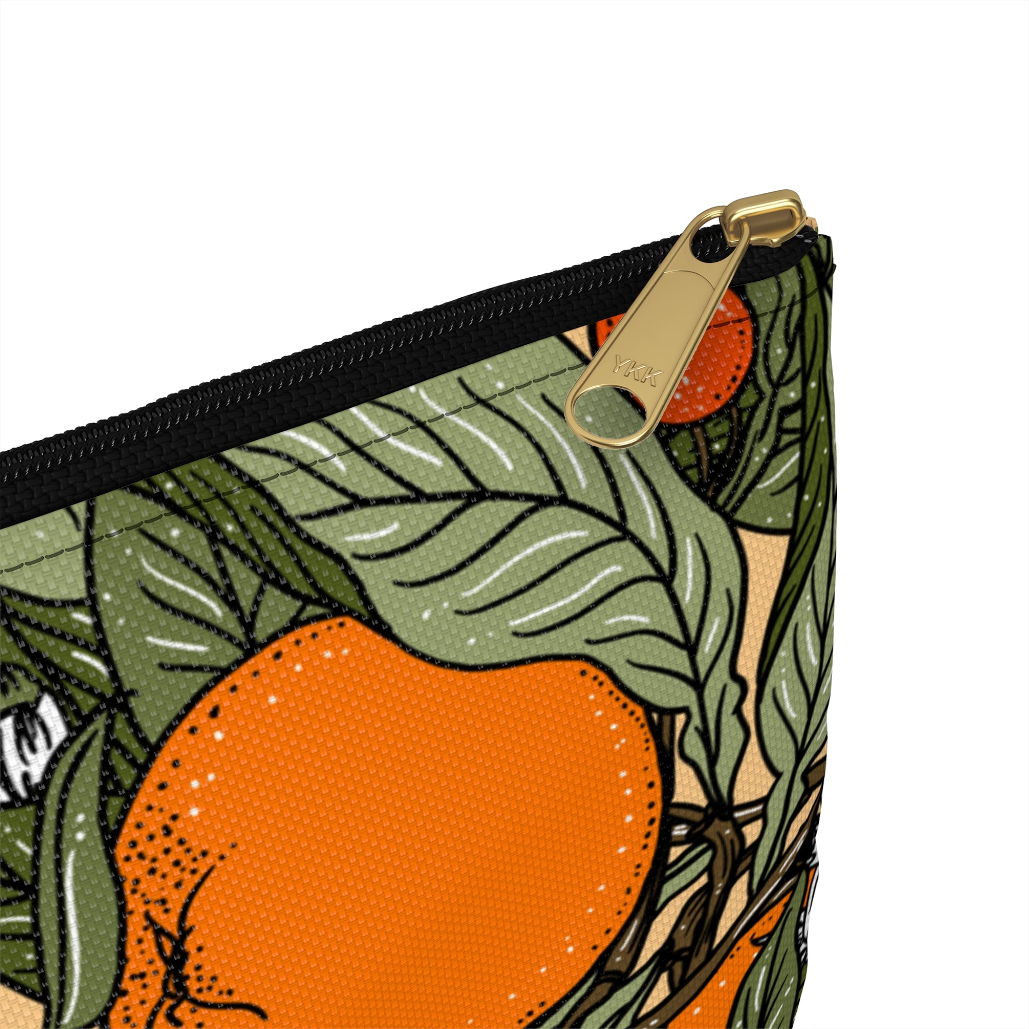 ORANGE BLOSSOM // COSMETIC ZIP POUCH