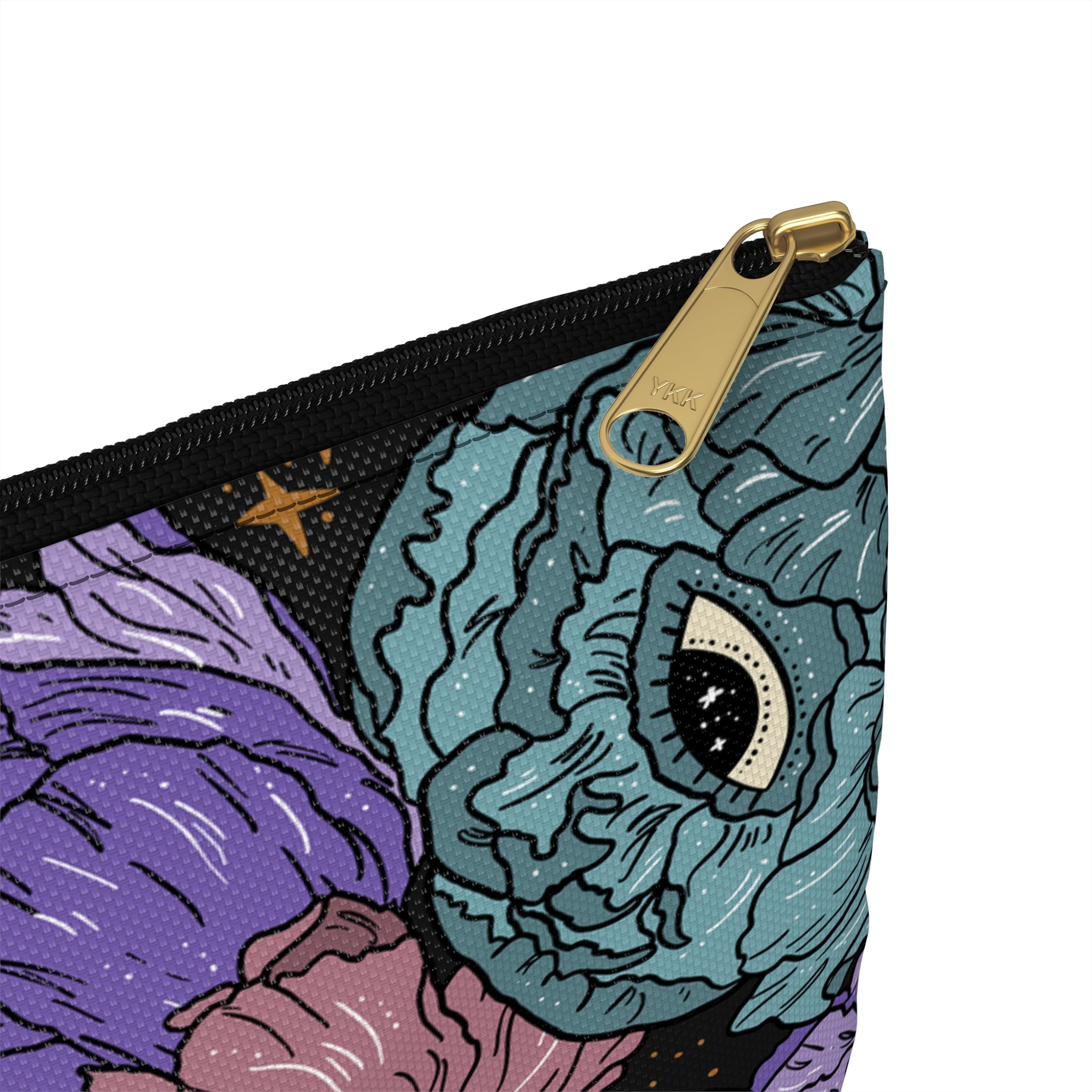 GOTHIC FLORAL // COSMETIC ZIP POUCH