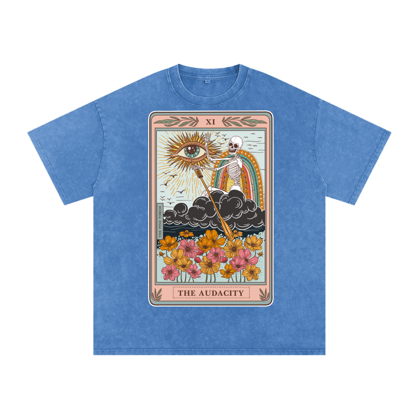 The Audacity // Snow Washed Oversized Cotton T-Shirt