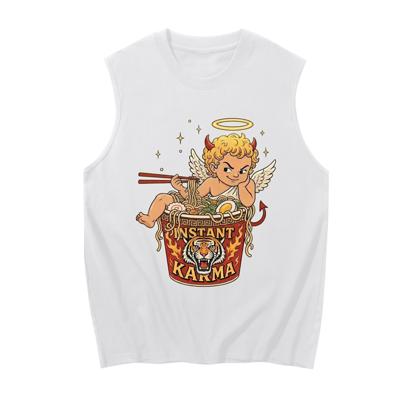 Instant Karma // Unisex Boxy Tank