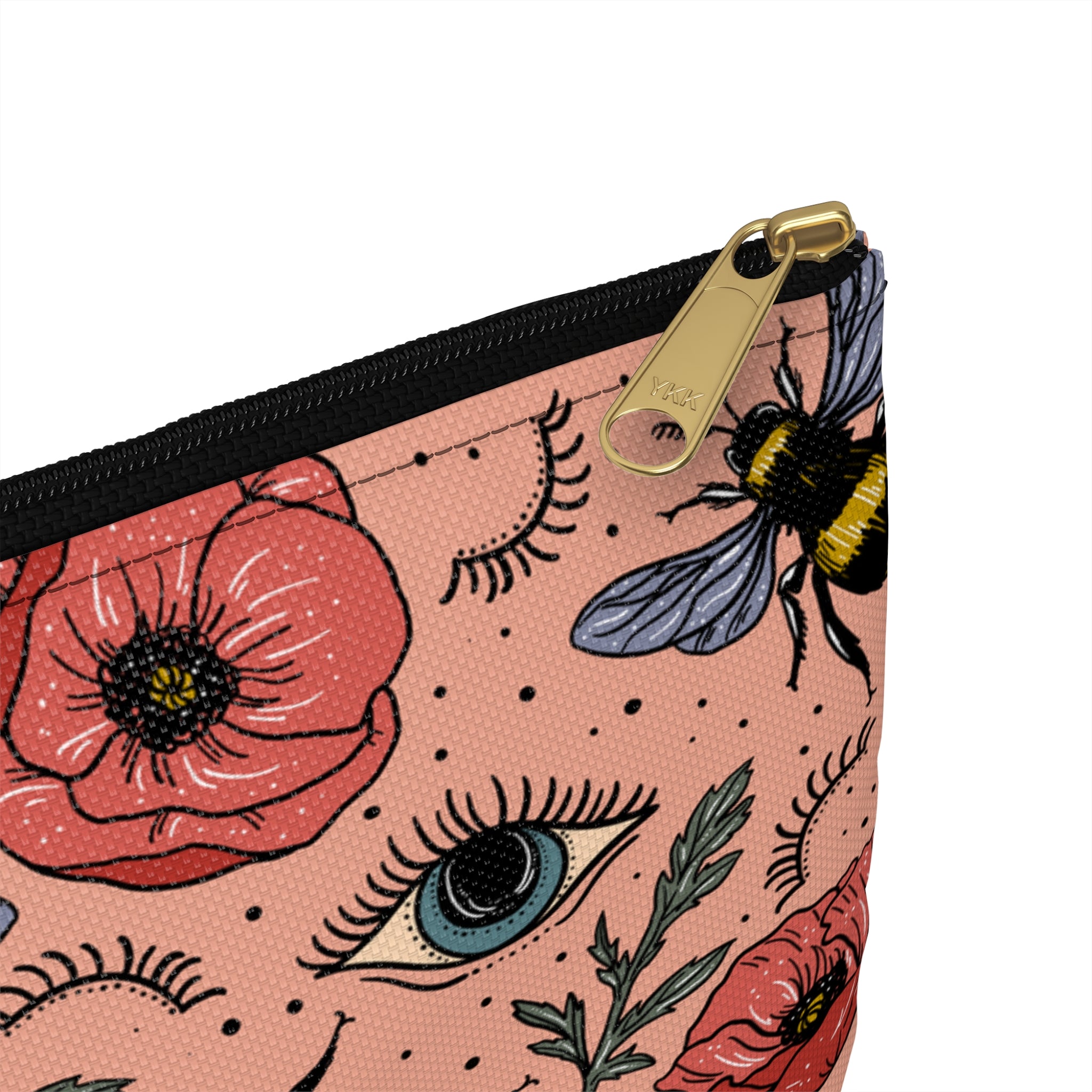 BEE'S KNEES // COSMETIC ZIP POUCH