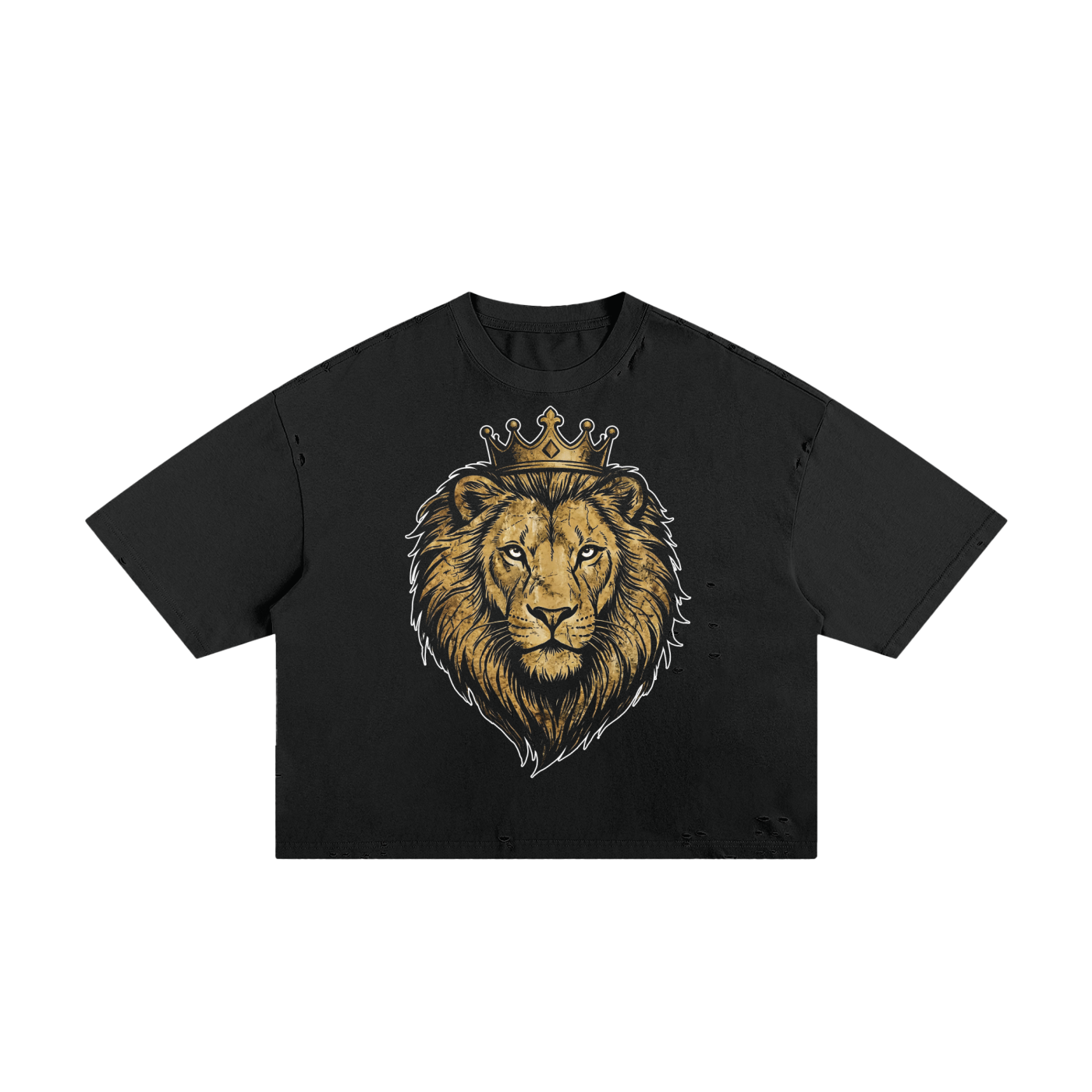 Classic Frayed Boxy Tee
