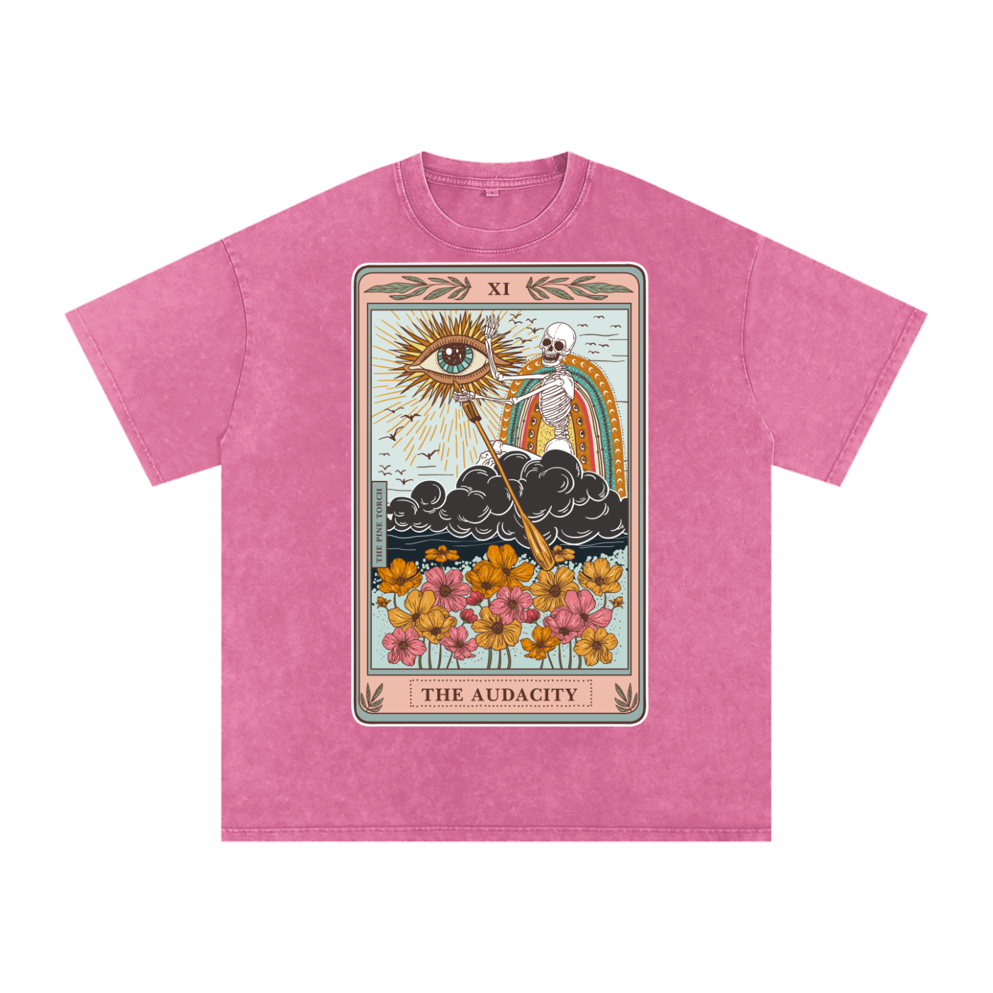 The Audacity // Snow Washed Oversized Cotton T-Shirt