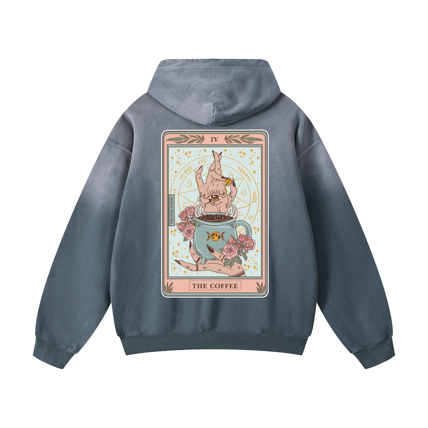 The Coffee // Heavyweight Sunfade Oversized Hoodie