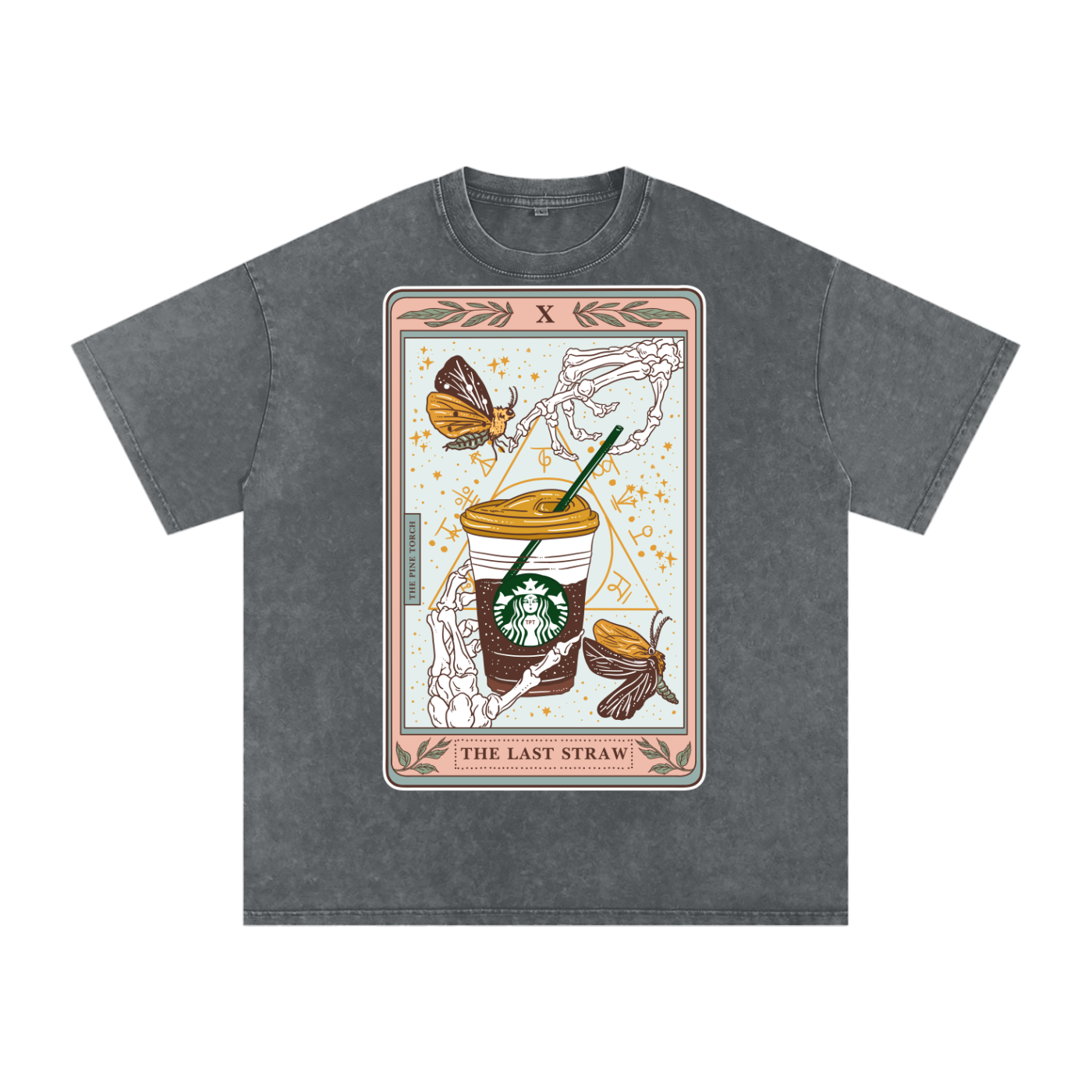 The Last Straw // Snow Washed Oversized Cotton T-Shirt