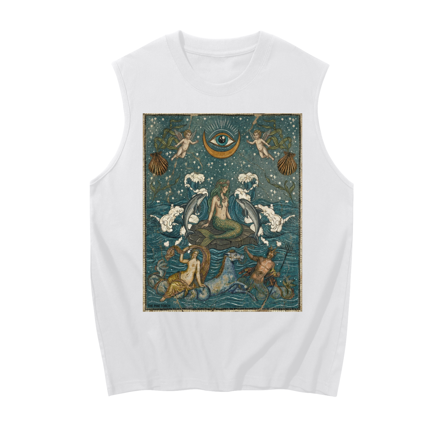 Sea Ménagère // Unisex Boxy Cotton Tank