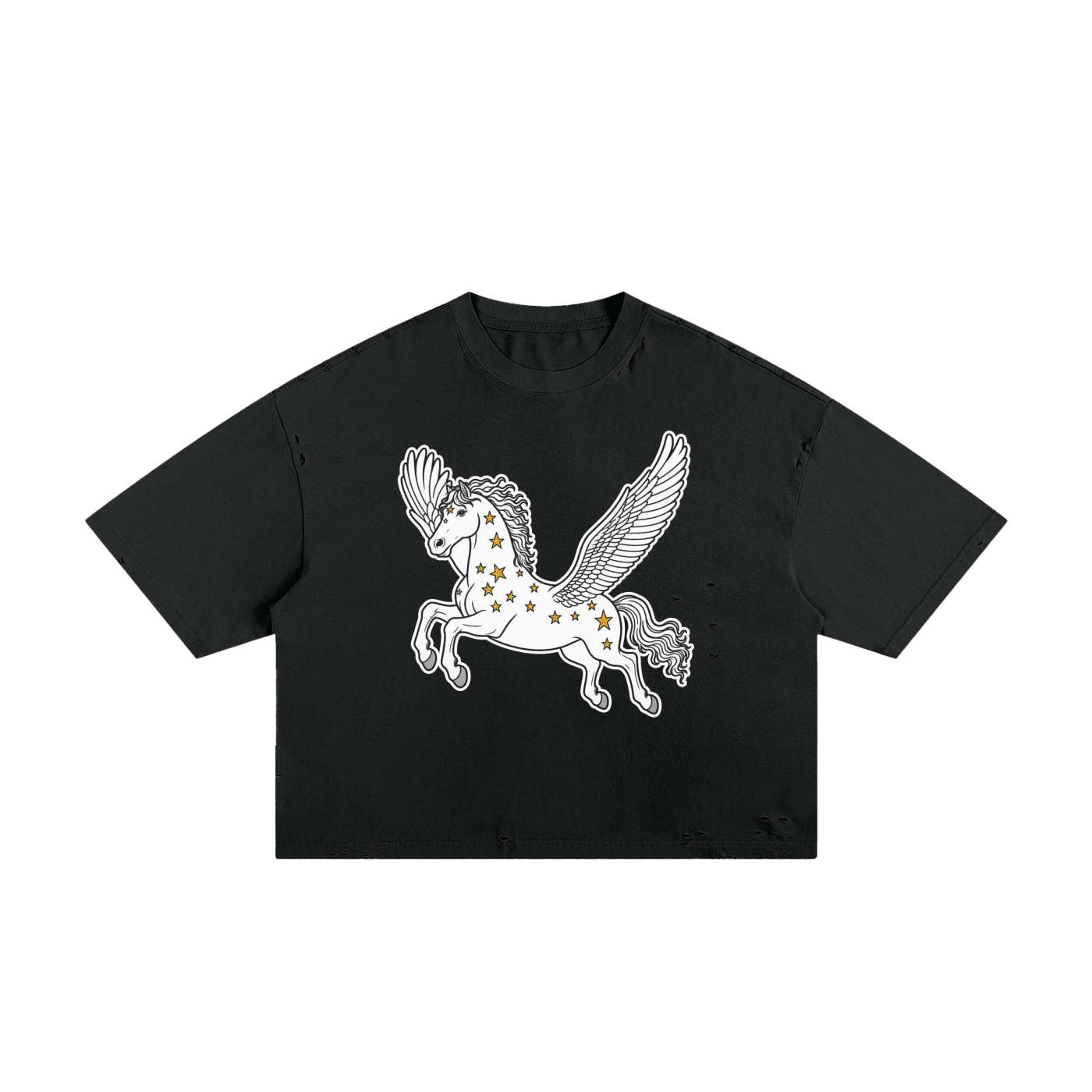 Classic Frayed Boxy Tee
