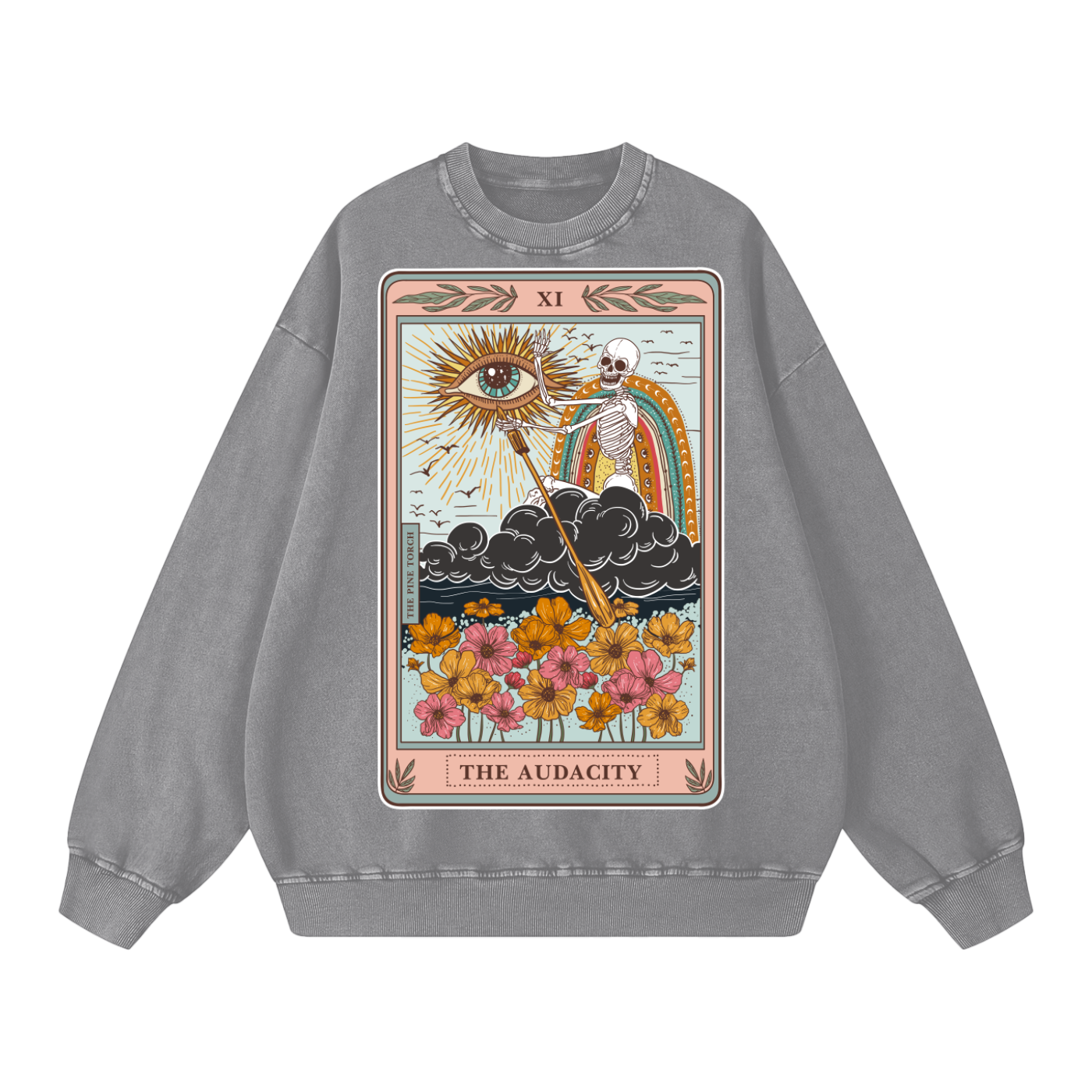 The Audacity // Snow Washed Oversized Sweatshirt