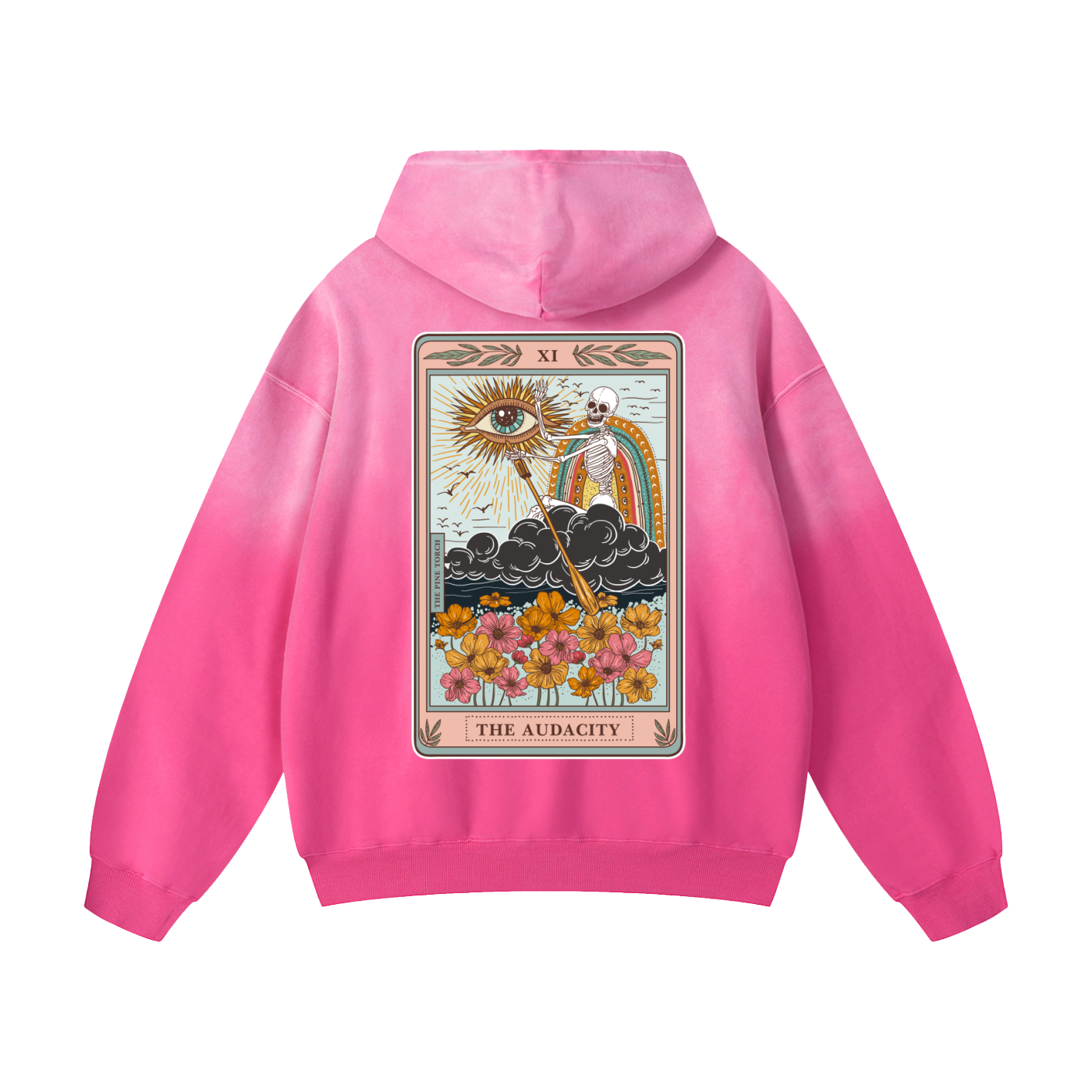 The Audacity // Heavyweight Sunfade Oversized Hoodie