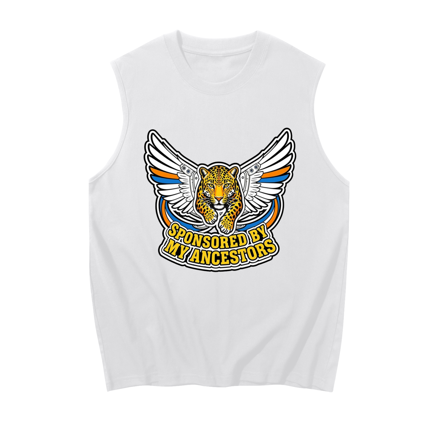 Sponsored by My Ancestors // Unisex Boxy Tank