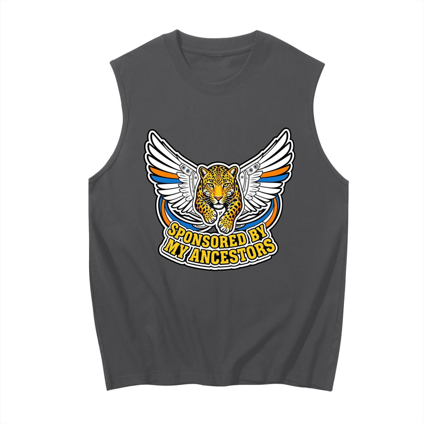 Sponsored by My Ancestors // Unisex Boxy Tank