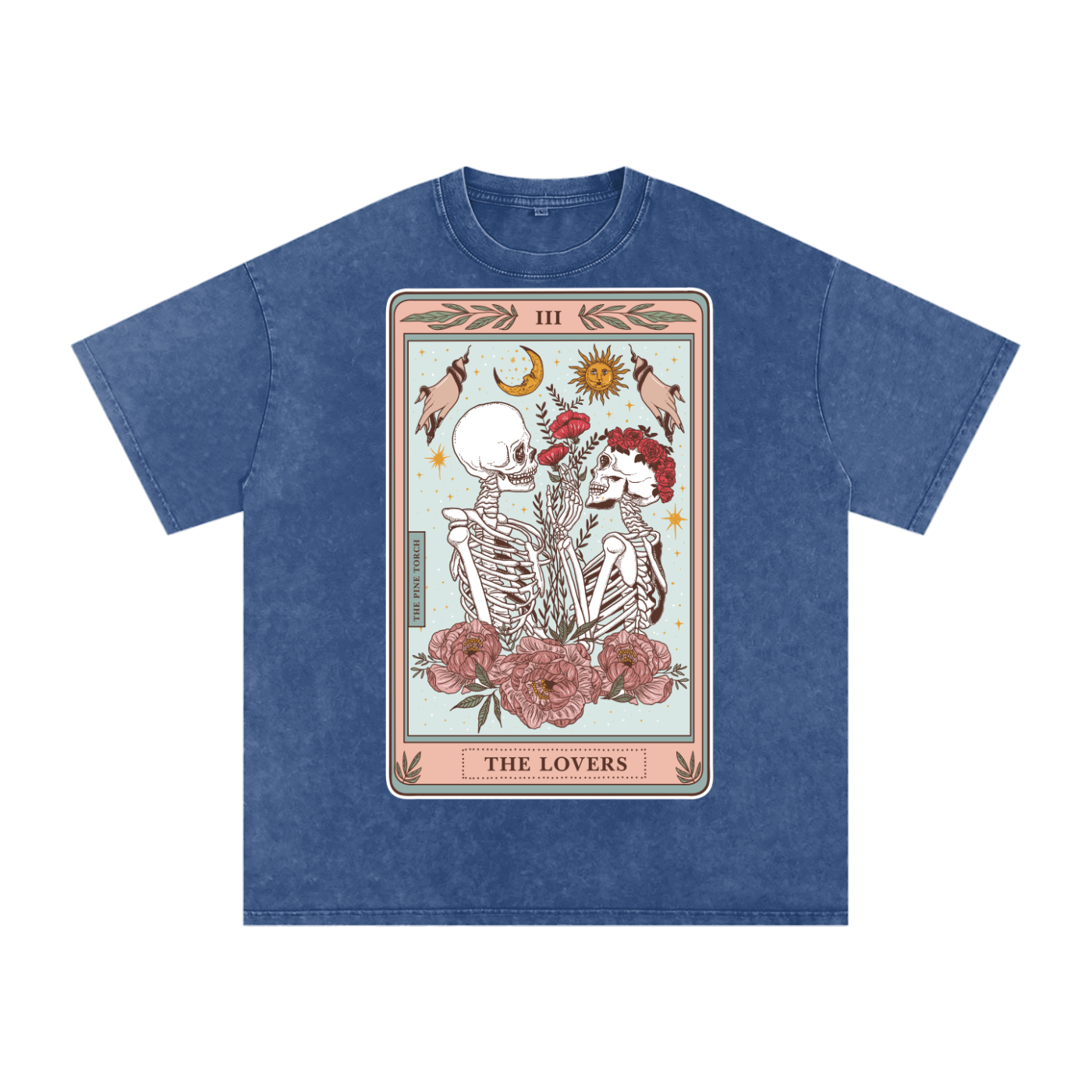 The Lovers // Snow Washed Oversized Cotton T-Shirt