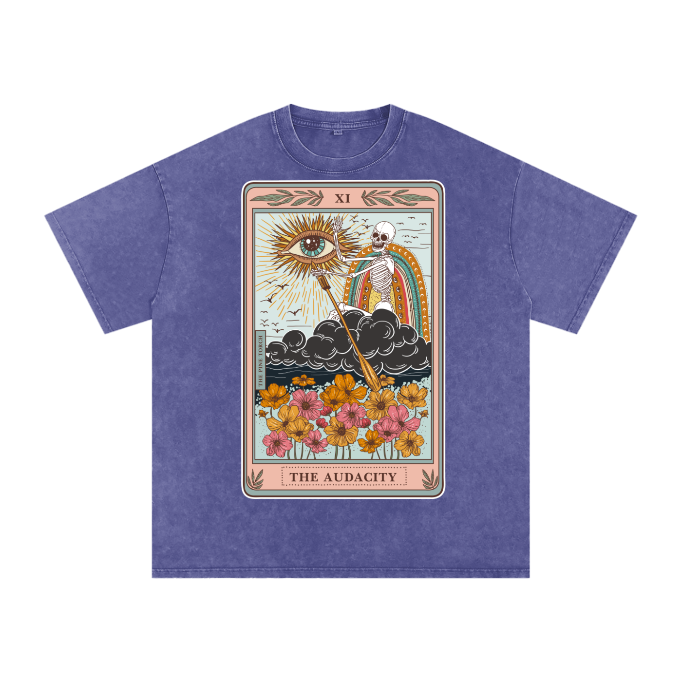 The Audacity // Snow Washed Oversized Cotton T-Shirt