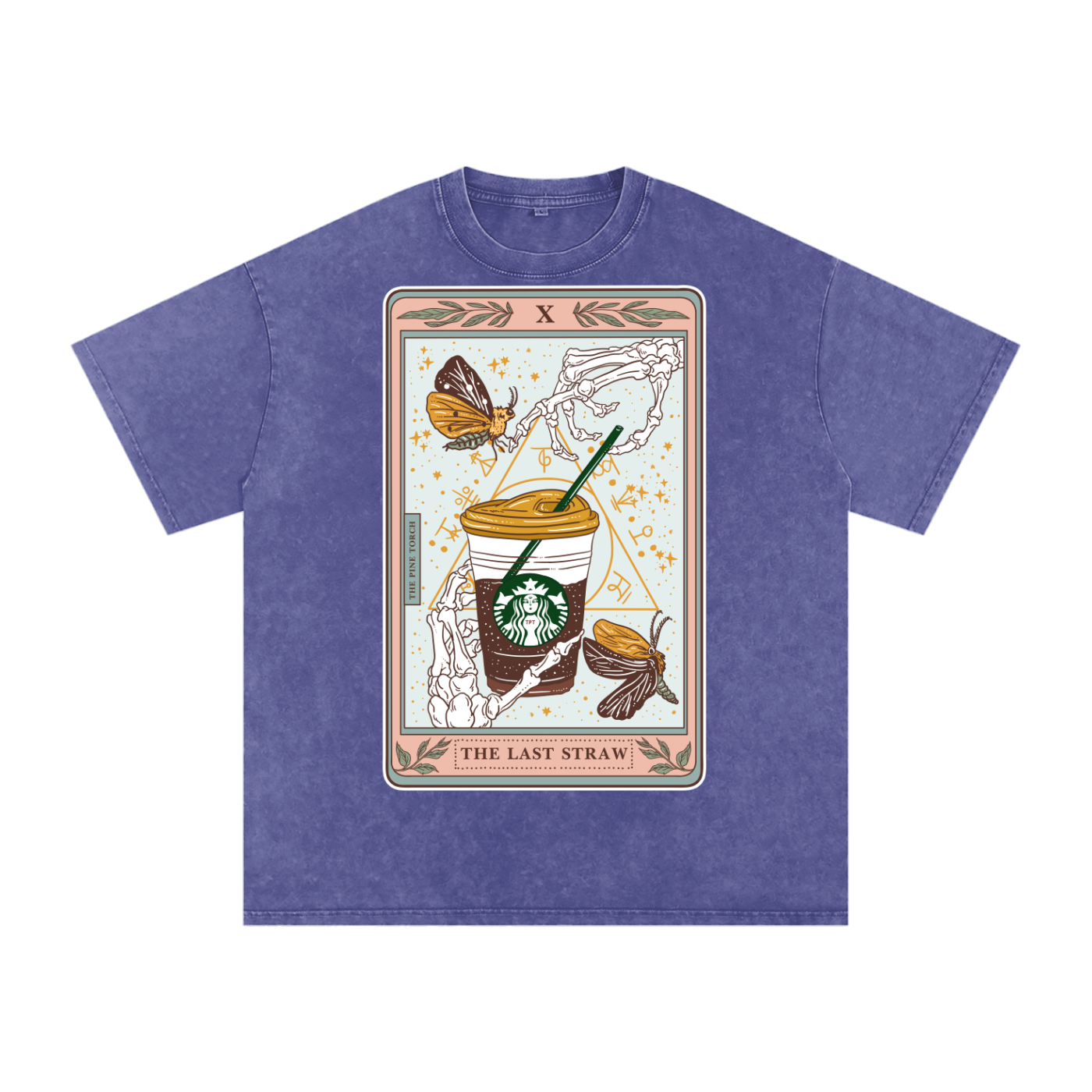 The Last Straw // Snow Washed Oversized Cotton T-Shirt