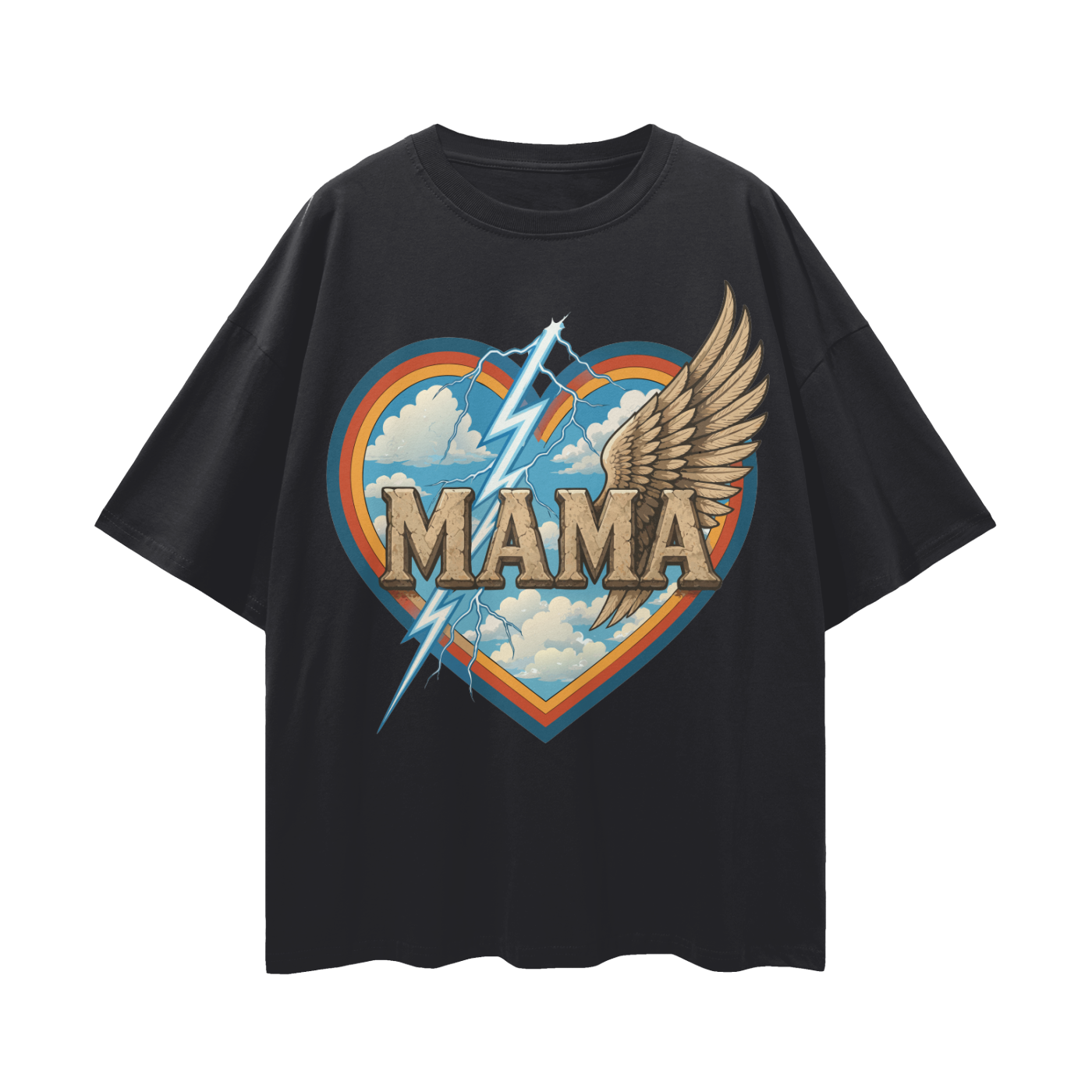 Mama Guardian // Oversized Drop Shoulder T-Shirt