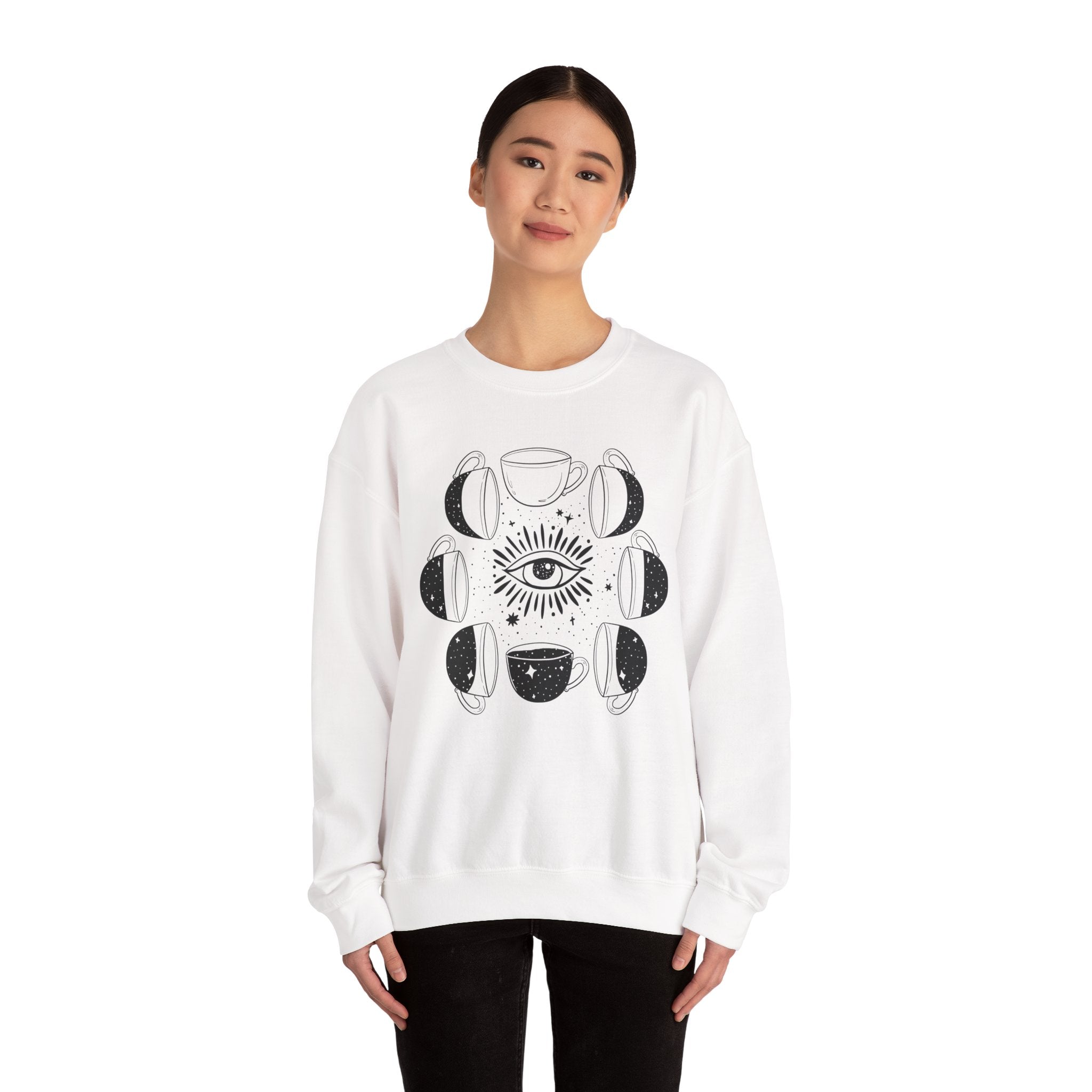 MOON PHASE COFFEE // UNISEX PULLOVER