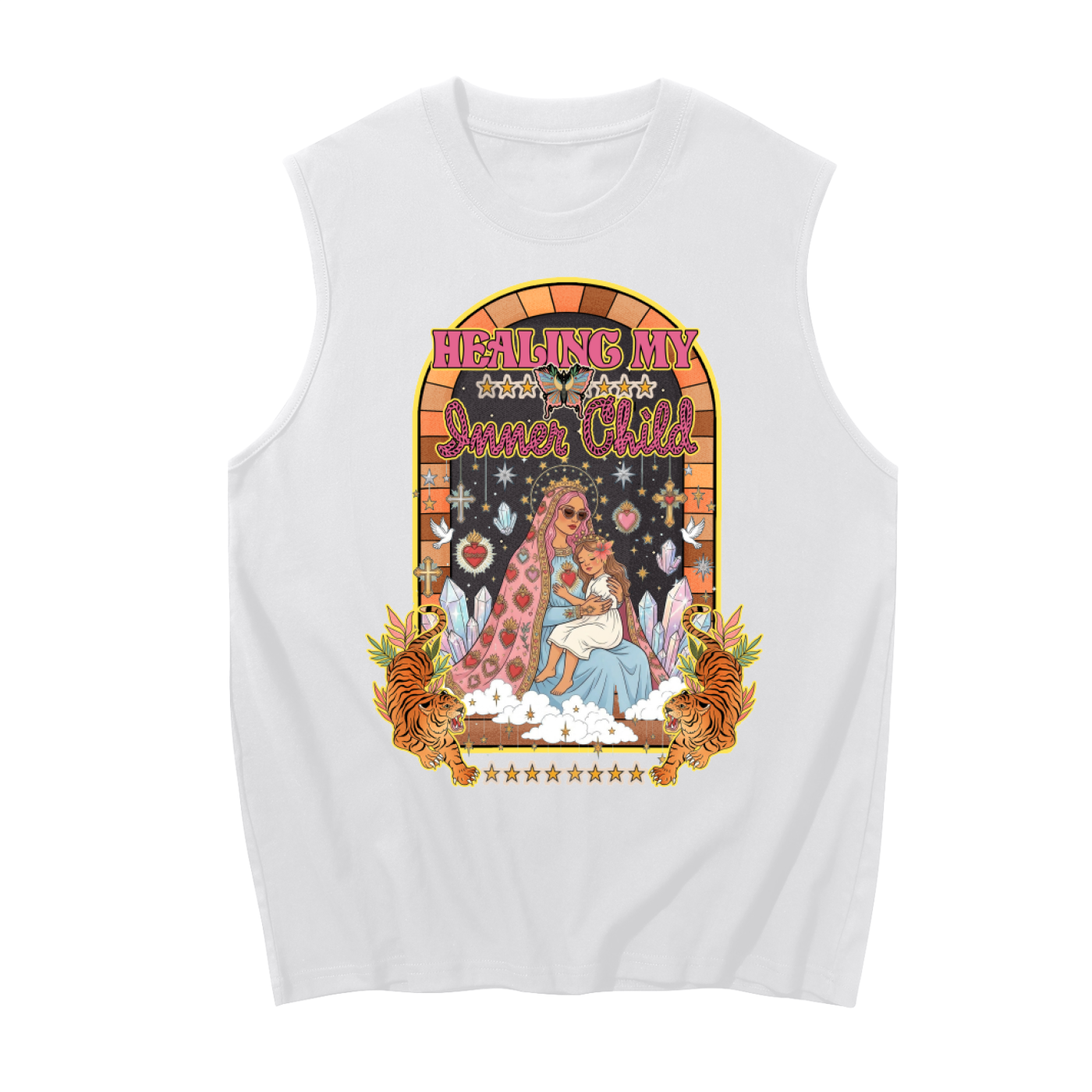 Healing My Inner Child // Unisex Boxy Tank