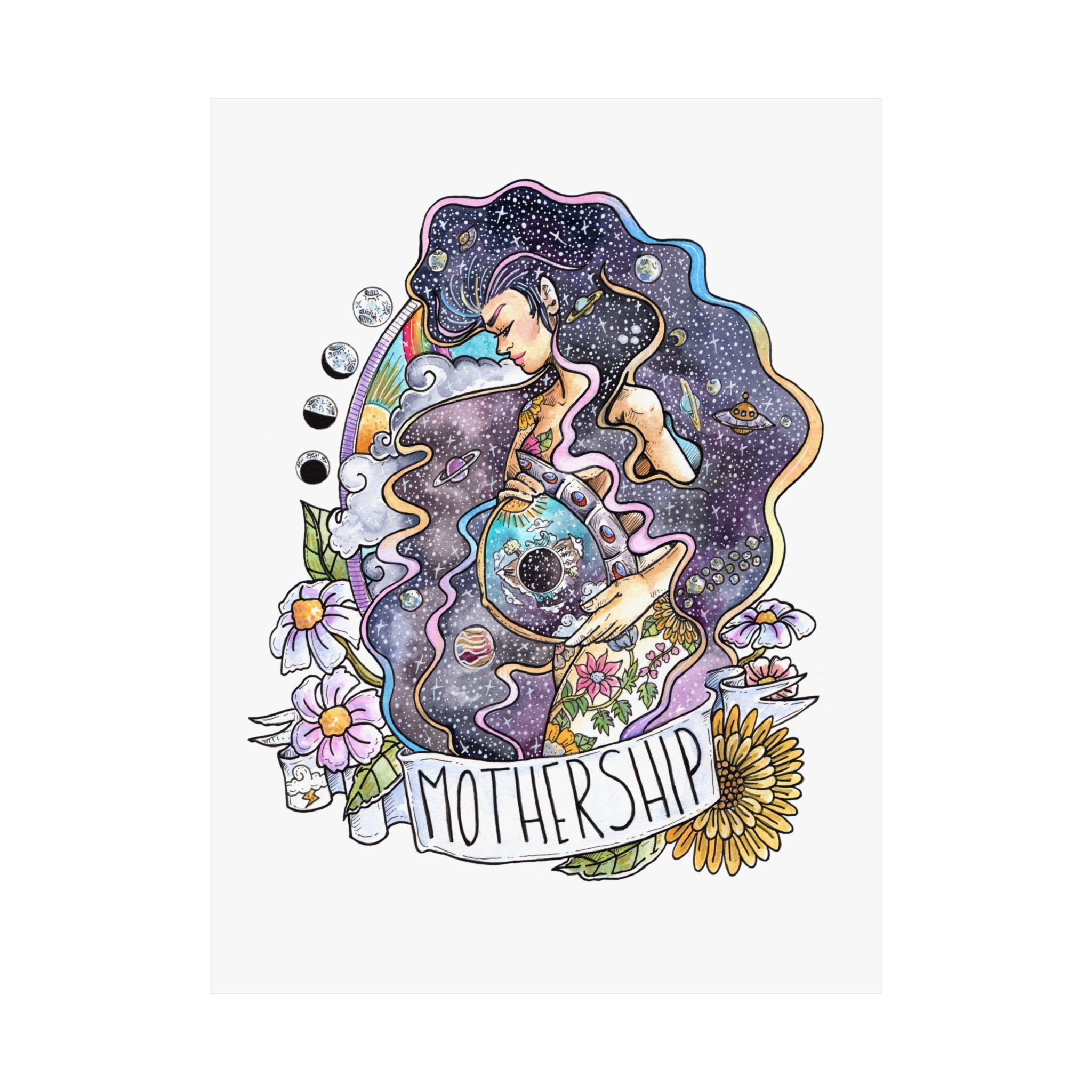 MOTHERSHIP // MATTE POSTER PRINT