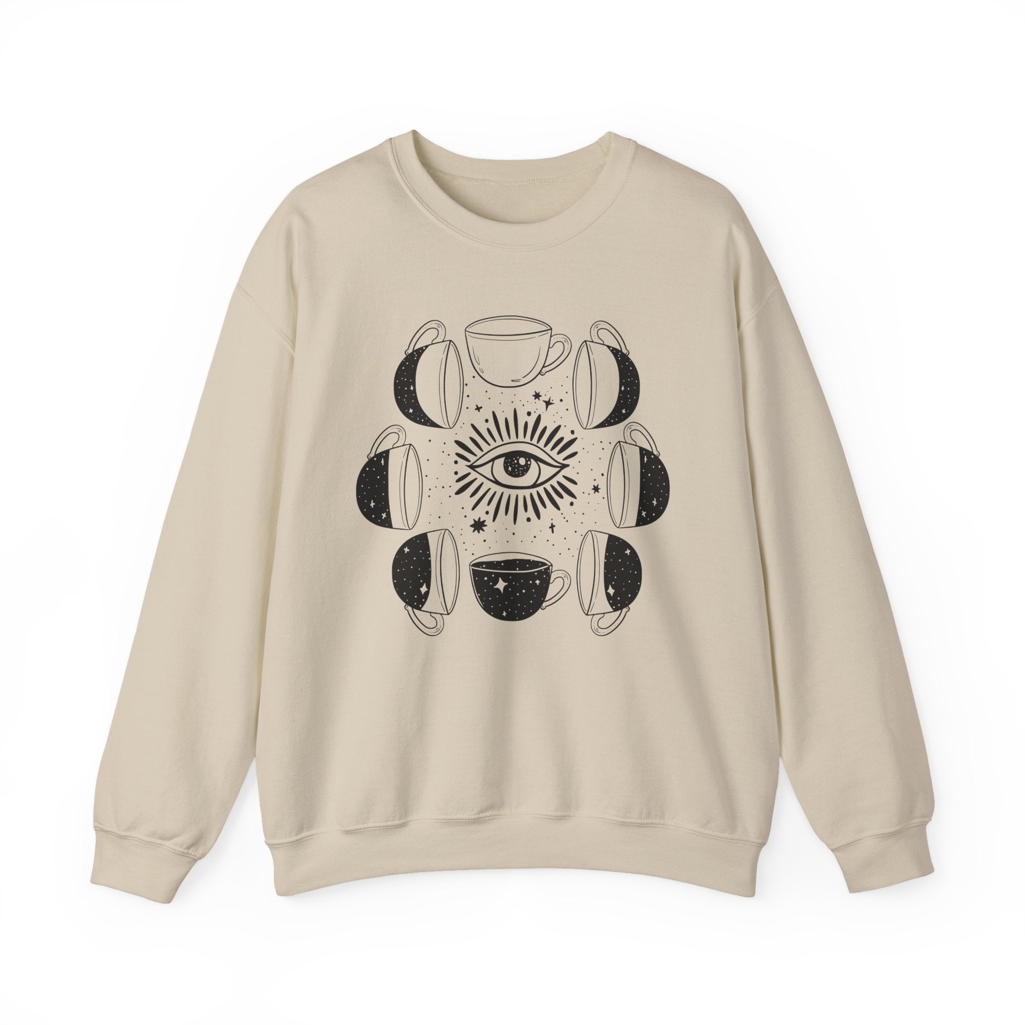 MOON PHASE COFFEE // UNISEX PULLOVER