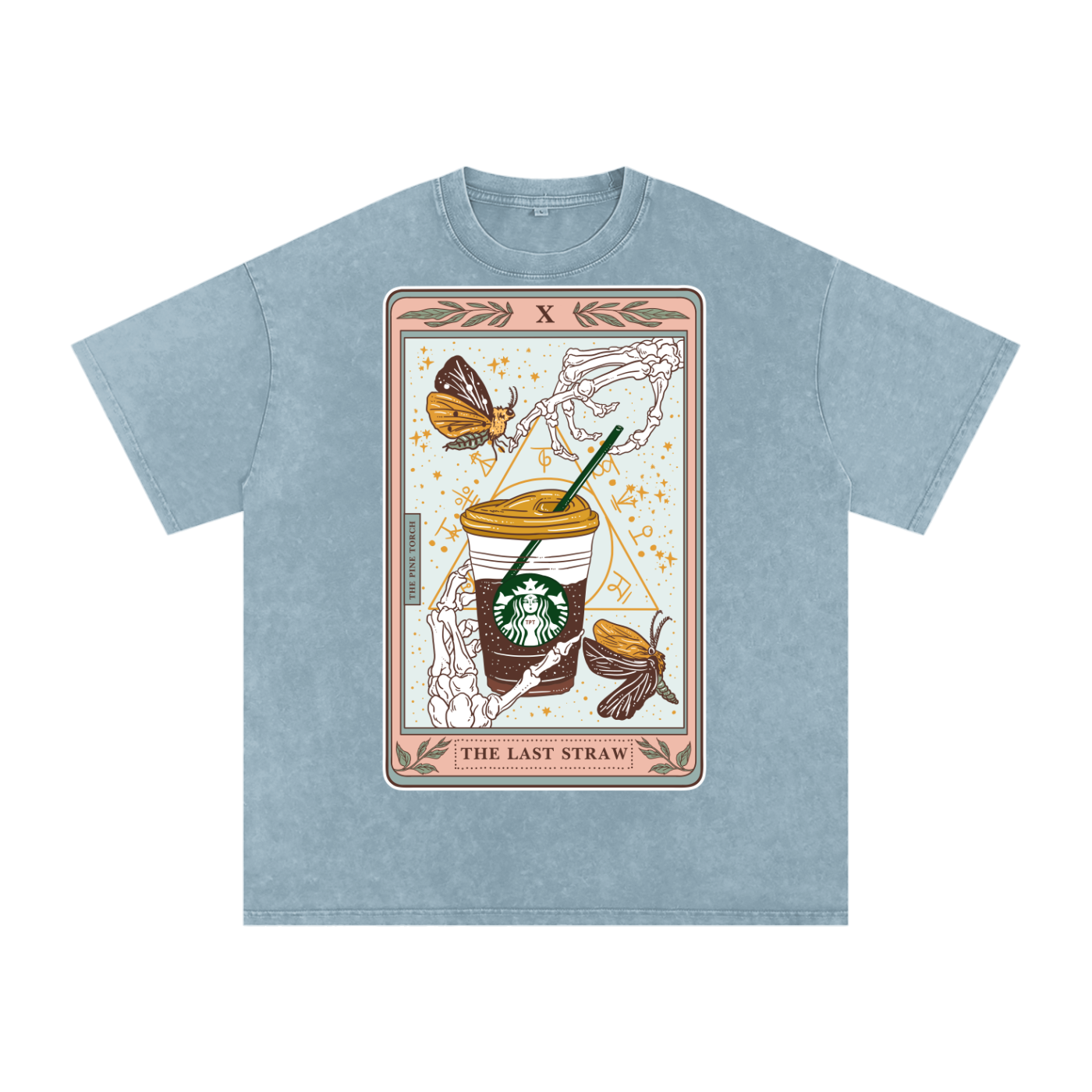 The Last Straw // Snow Washed Oversized Cotton T-Shirt