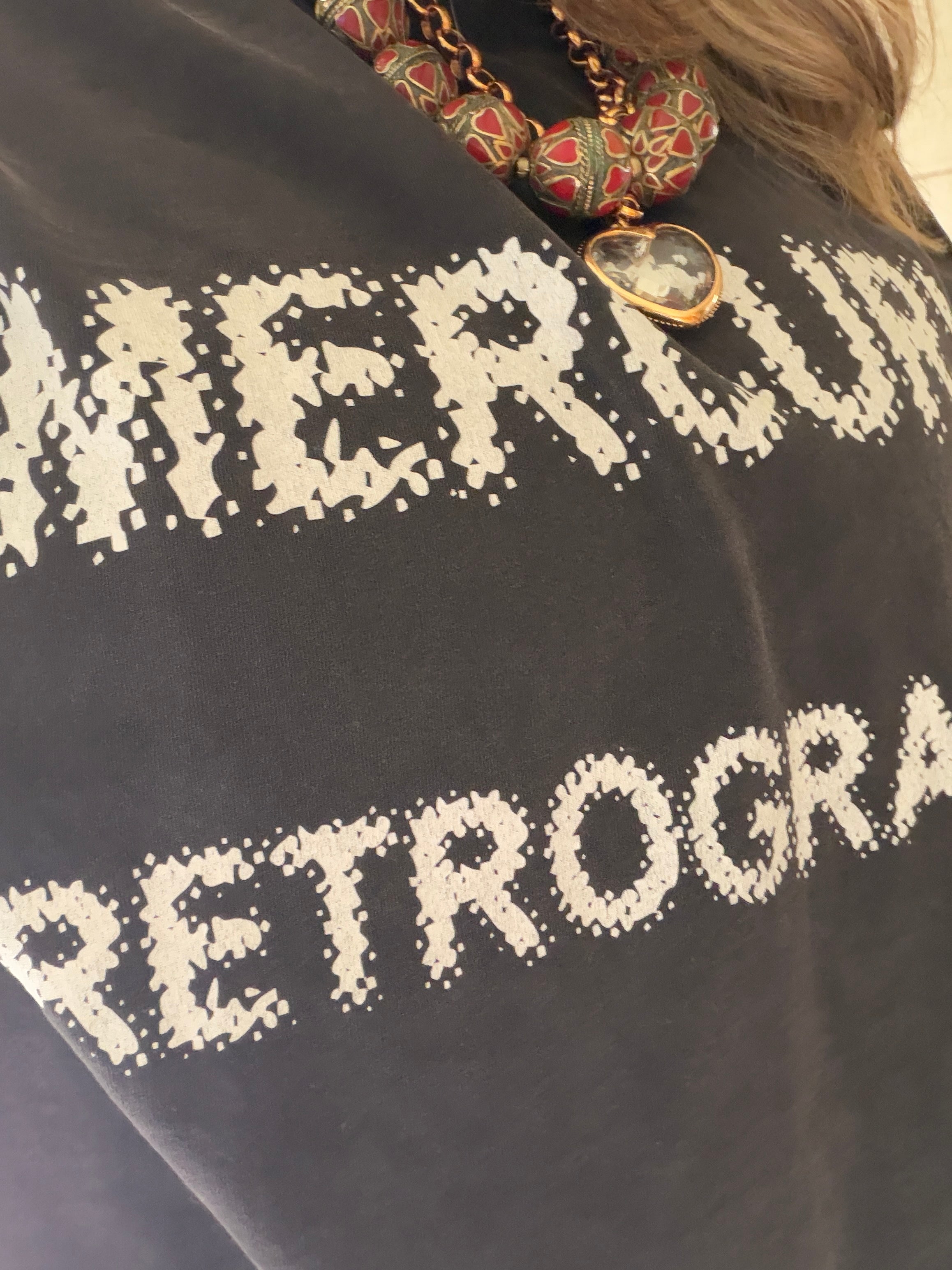 Mercury Retrograding // Snow Washed Oversized Cotton T-Shirt