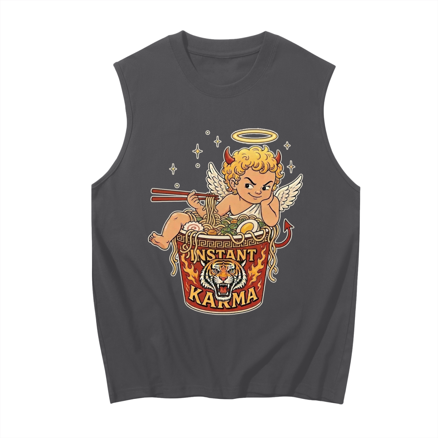 Instant Karma // Unisex Boxy Tank