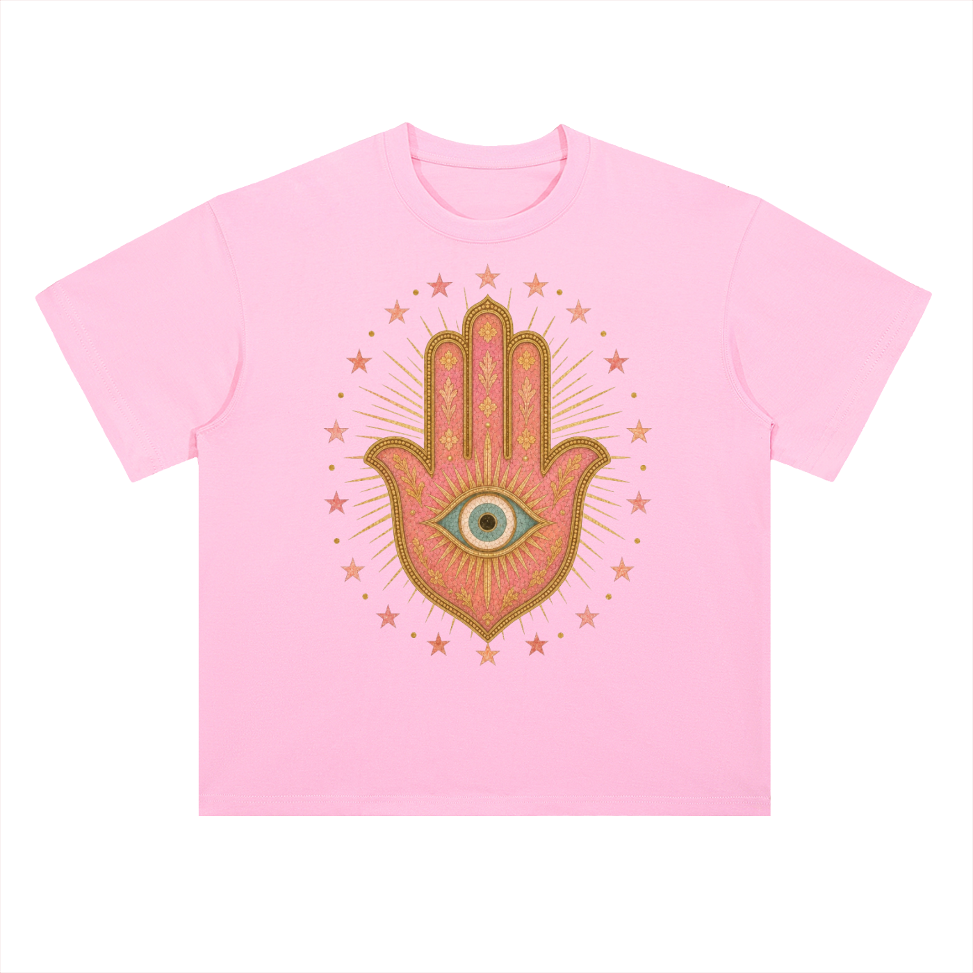 Hamsa Milagro // Heavyweight Drop Shoulder Cotton T-Shirt