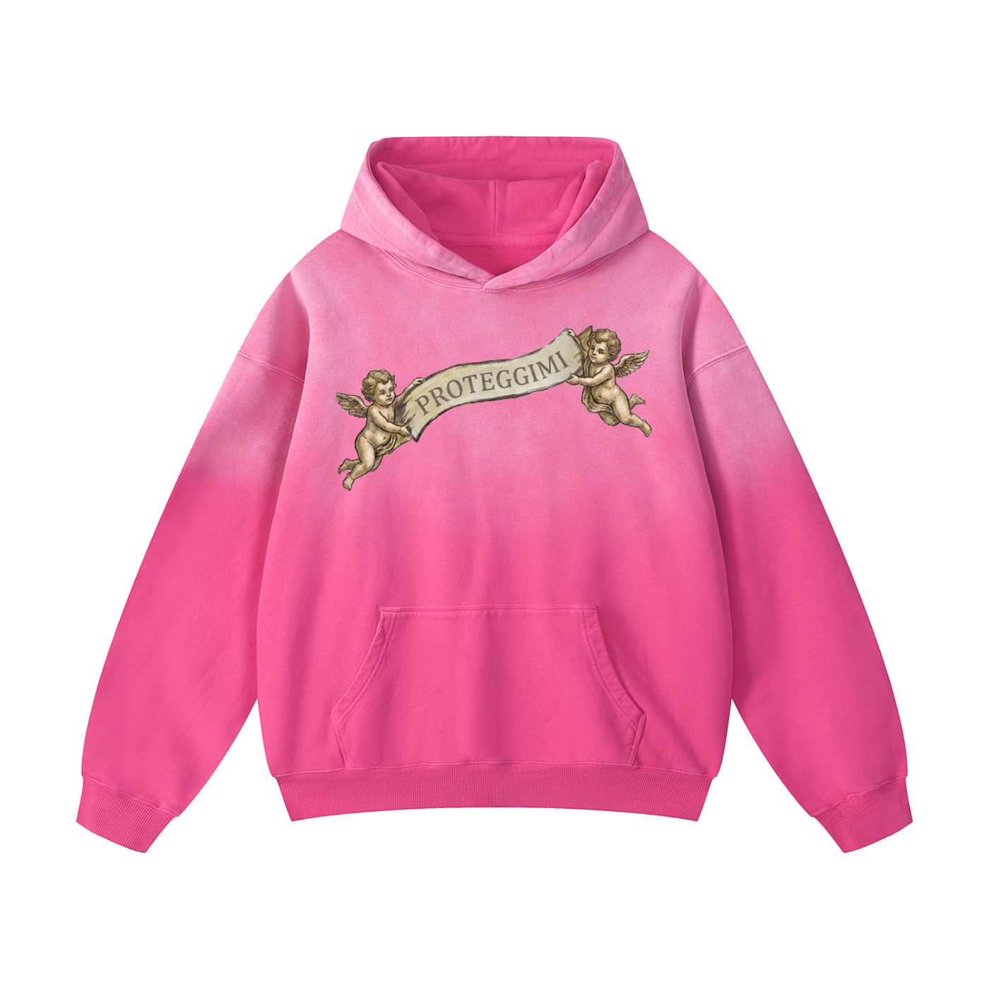 Proteggimi // Heavyweight Sunfade Oversized Hoodie