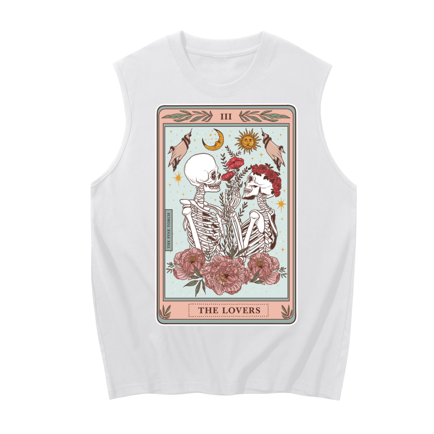 The Lovers // Unisex Boxy Cotton Tank