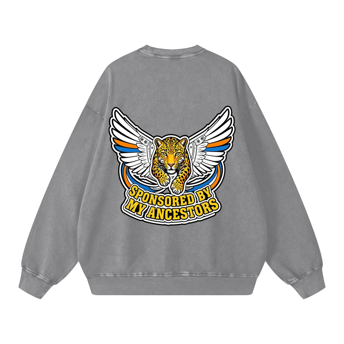 Sponsored by My Ancestors // Snow Washed Oversized Sweatshirt