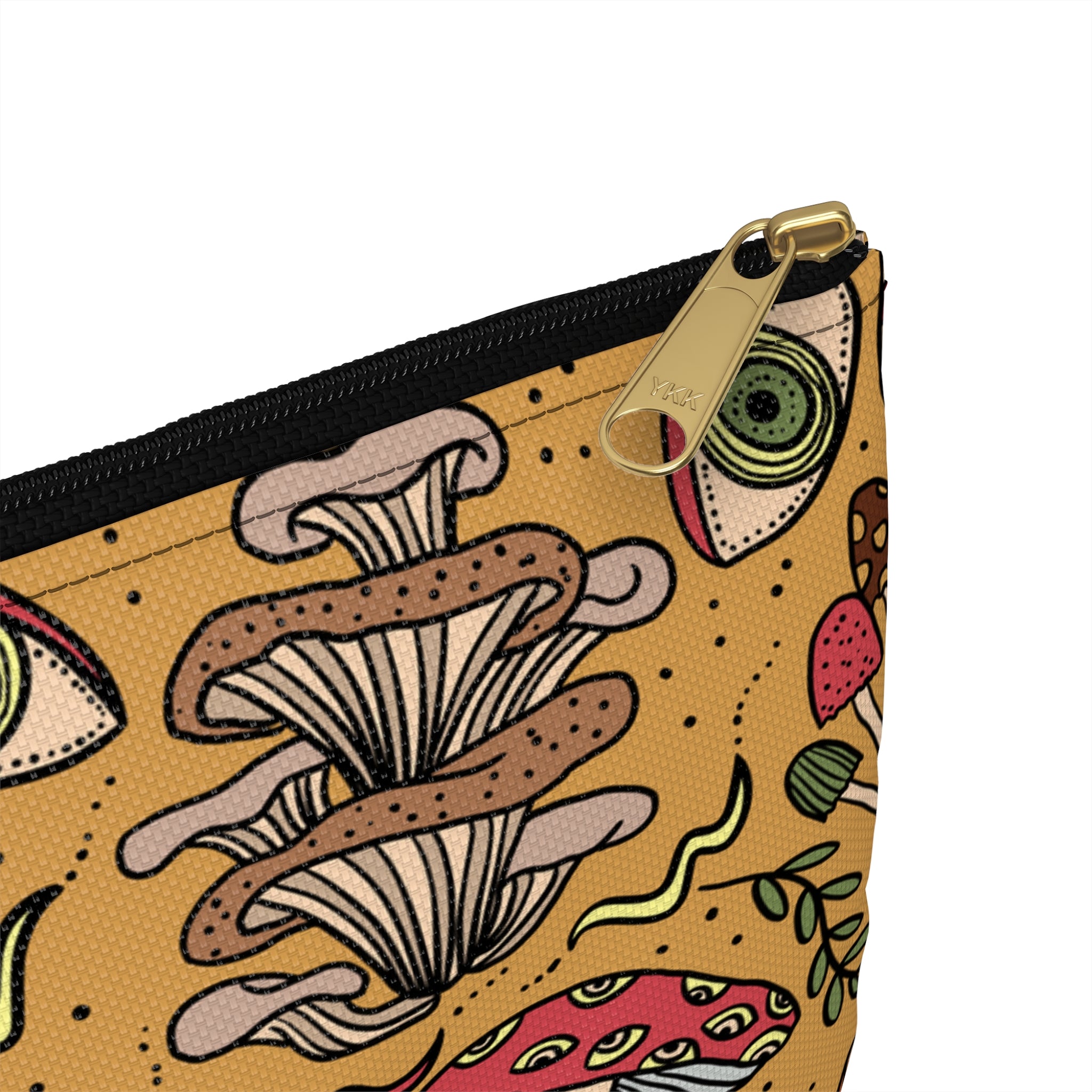 PSYCHEDELIC MUSHROOMS // COSMETIC ZIP POUCH
