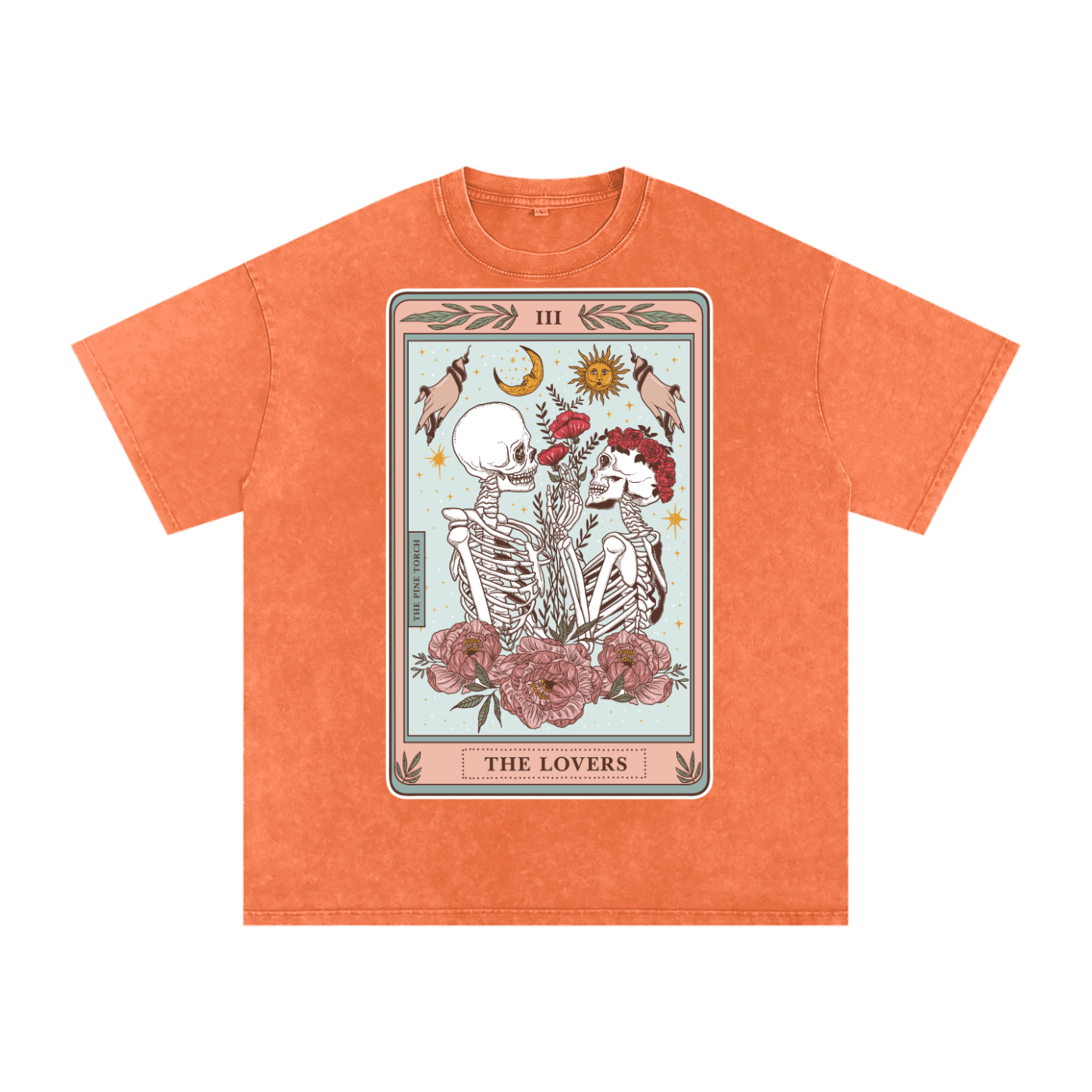 The Lovers // Snow Washed Oversized Cotton T-Shirt