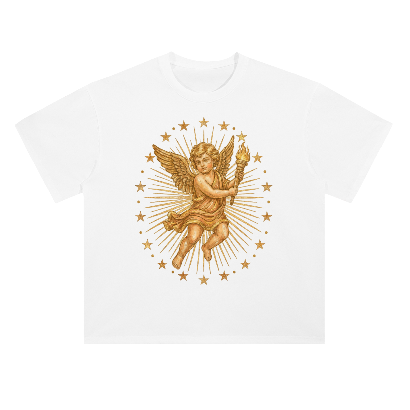 Cherub Milagro // Heavyweight Drop Shoulder Cotton T-Shirt