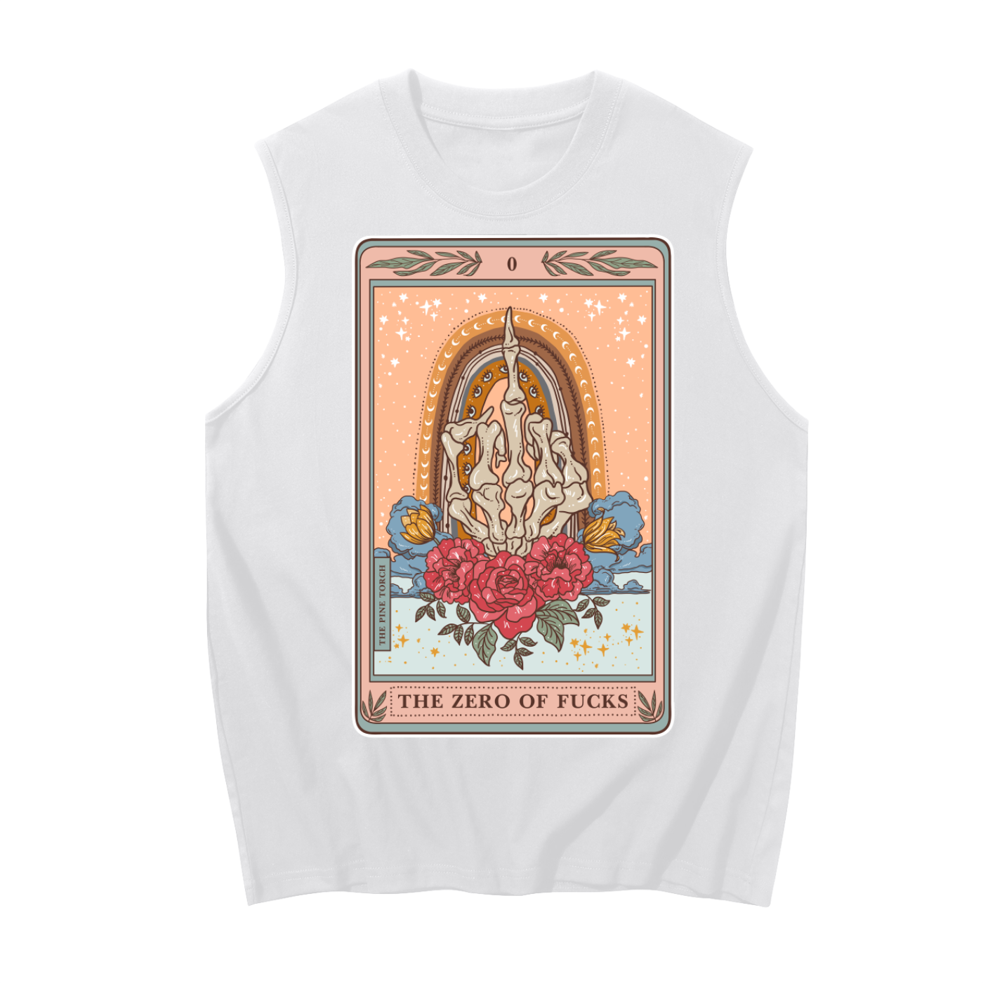 The Zero of Fucks // Unisex Boxy Cotton Tank