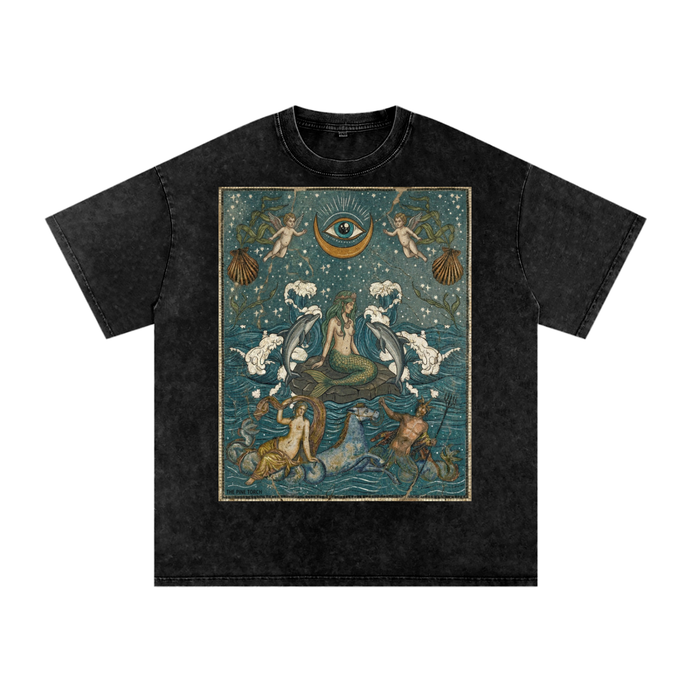 Sea Ménagère // Snow Washed Oversized Cotton T-Shirt