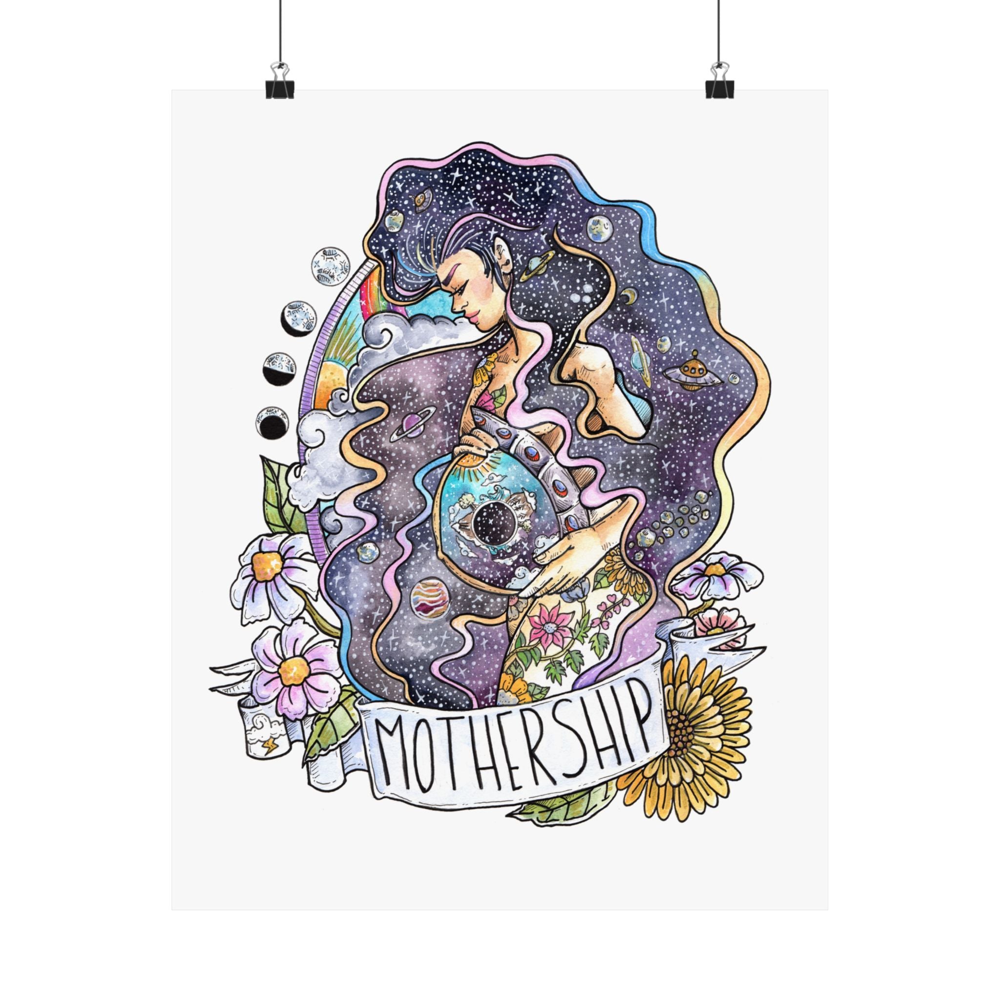 MOTHERSHIP // MATTE POSTER PRINT
