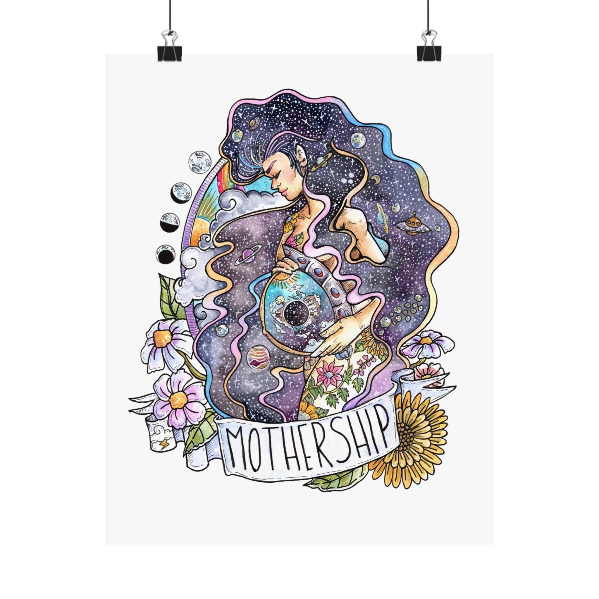 MOTHERSHIP // MATTE POSTER PRINT