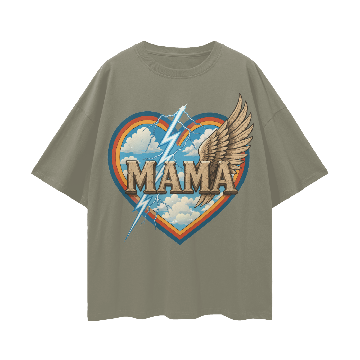 Mama Guardian // Oversized Drop Shoulder T-Shirt