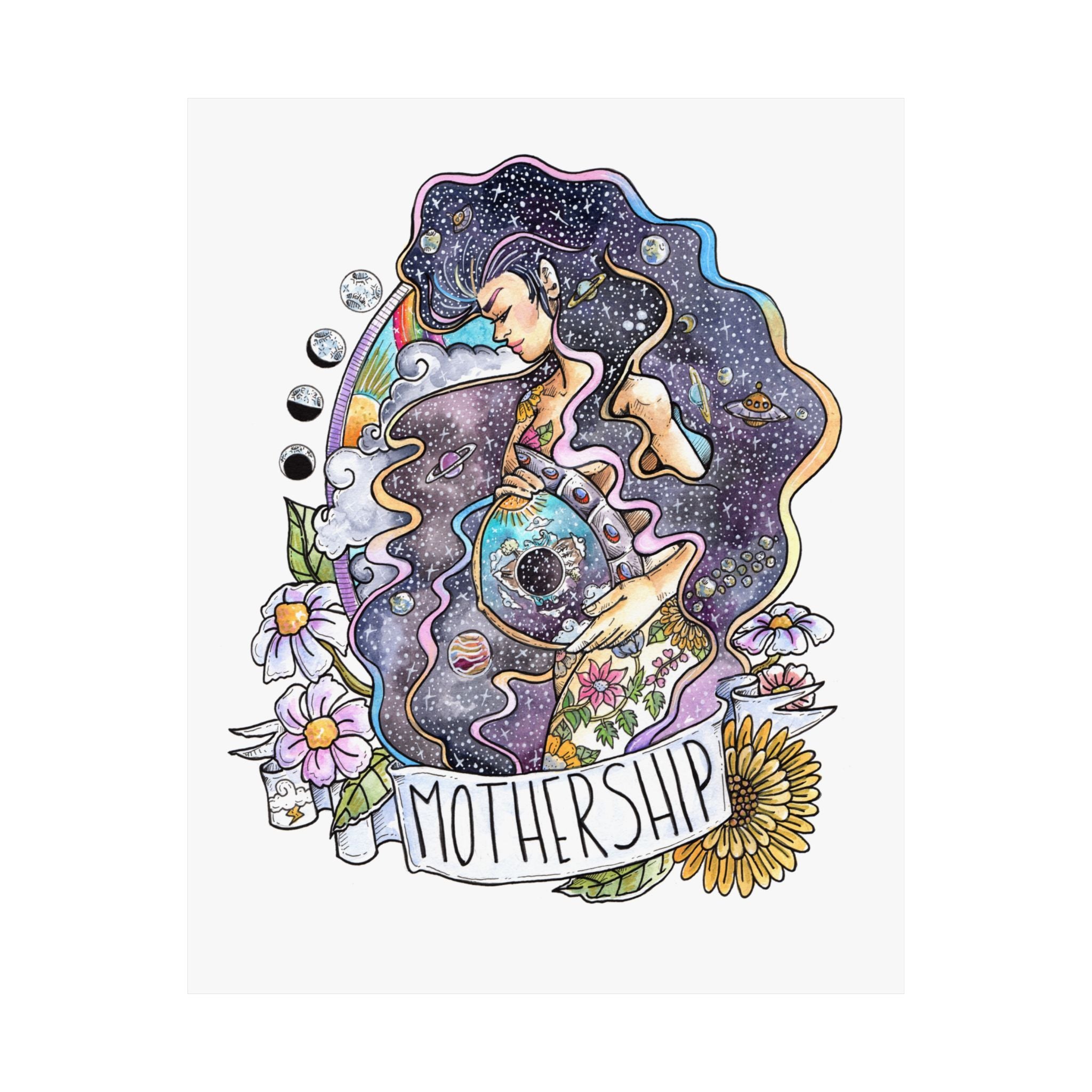 MOTHERSHIP // MATTE POSTER PRINT