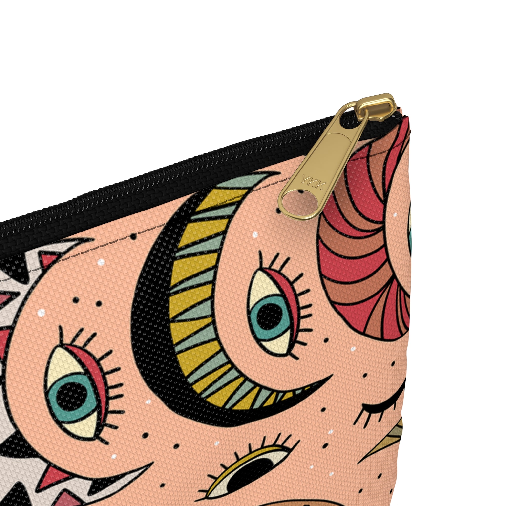 EYE OF THE MOON // COSMETIC ZIP POUCH